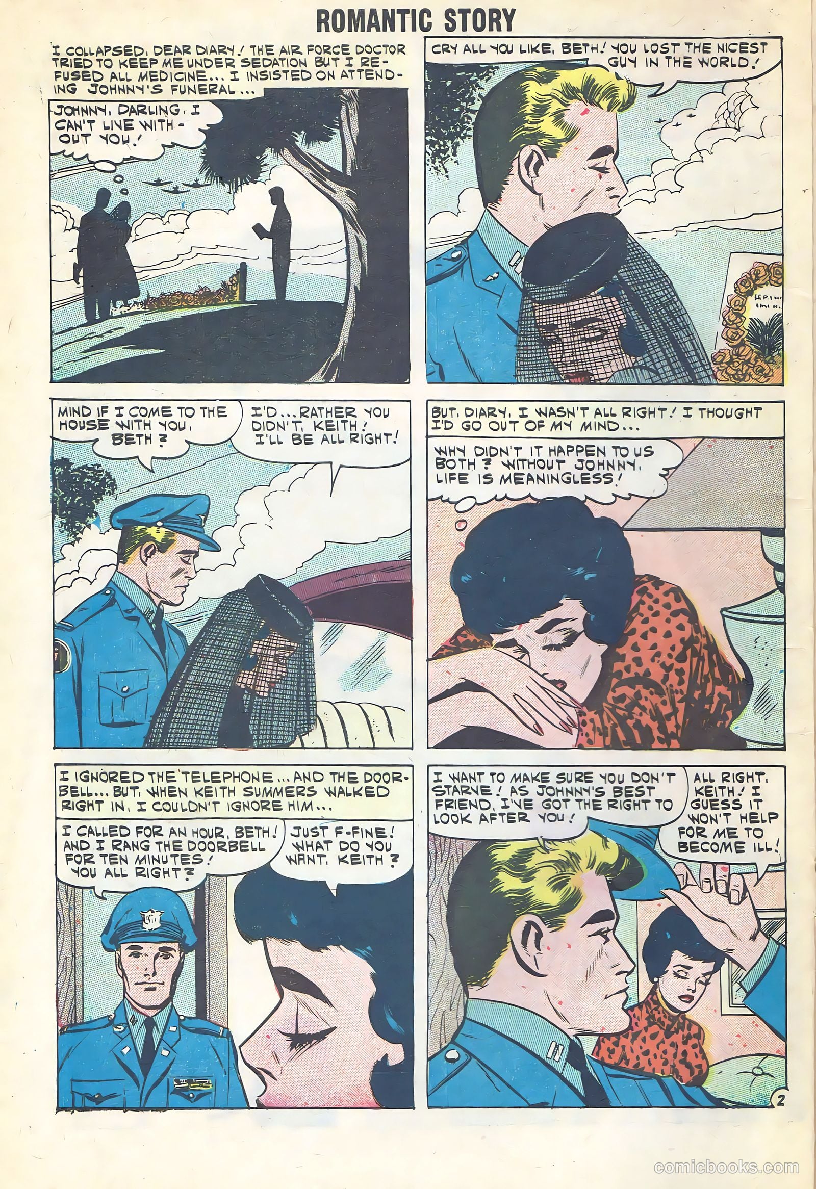 Romantic Story #54 (1961) — page 4 of 36