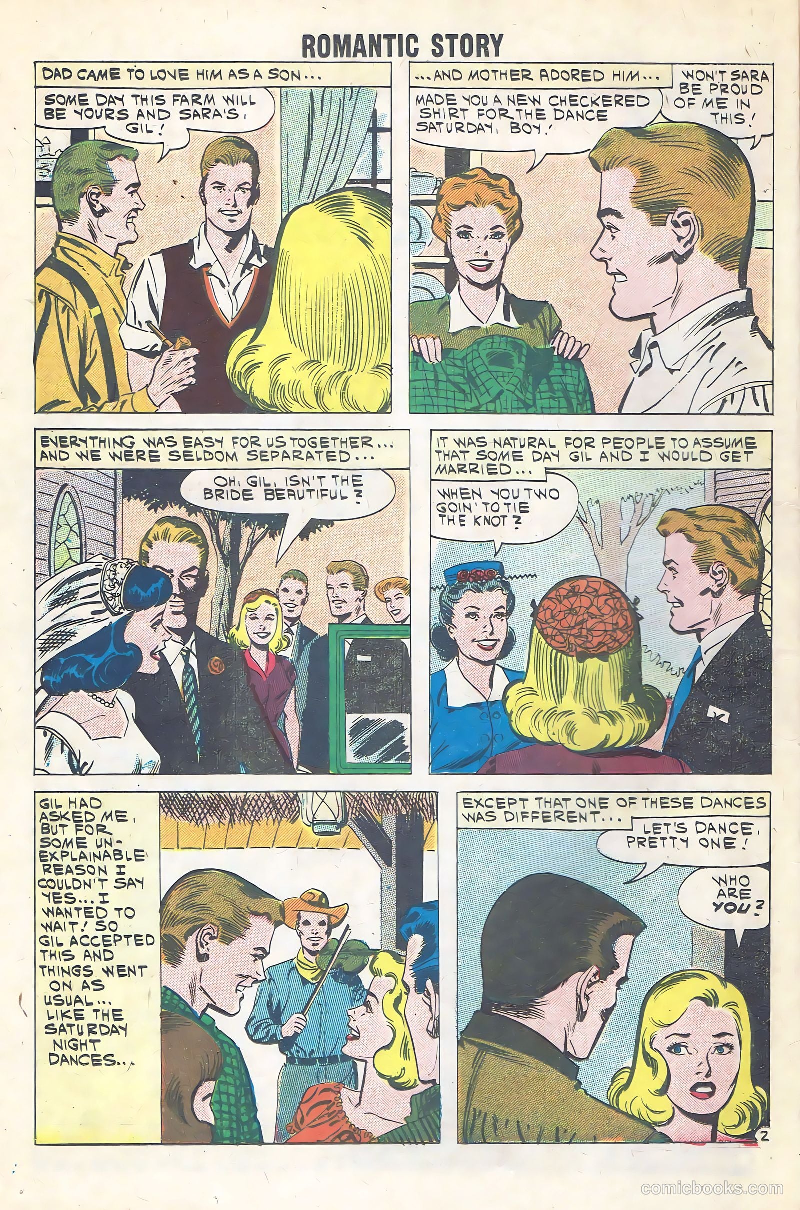 Romantic Story #54 (1961) — page 16 of 36