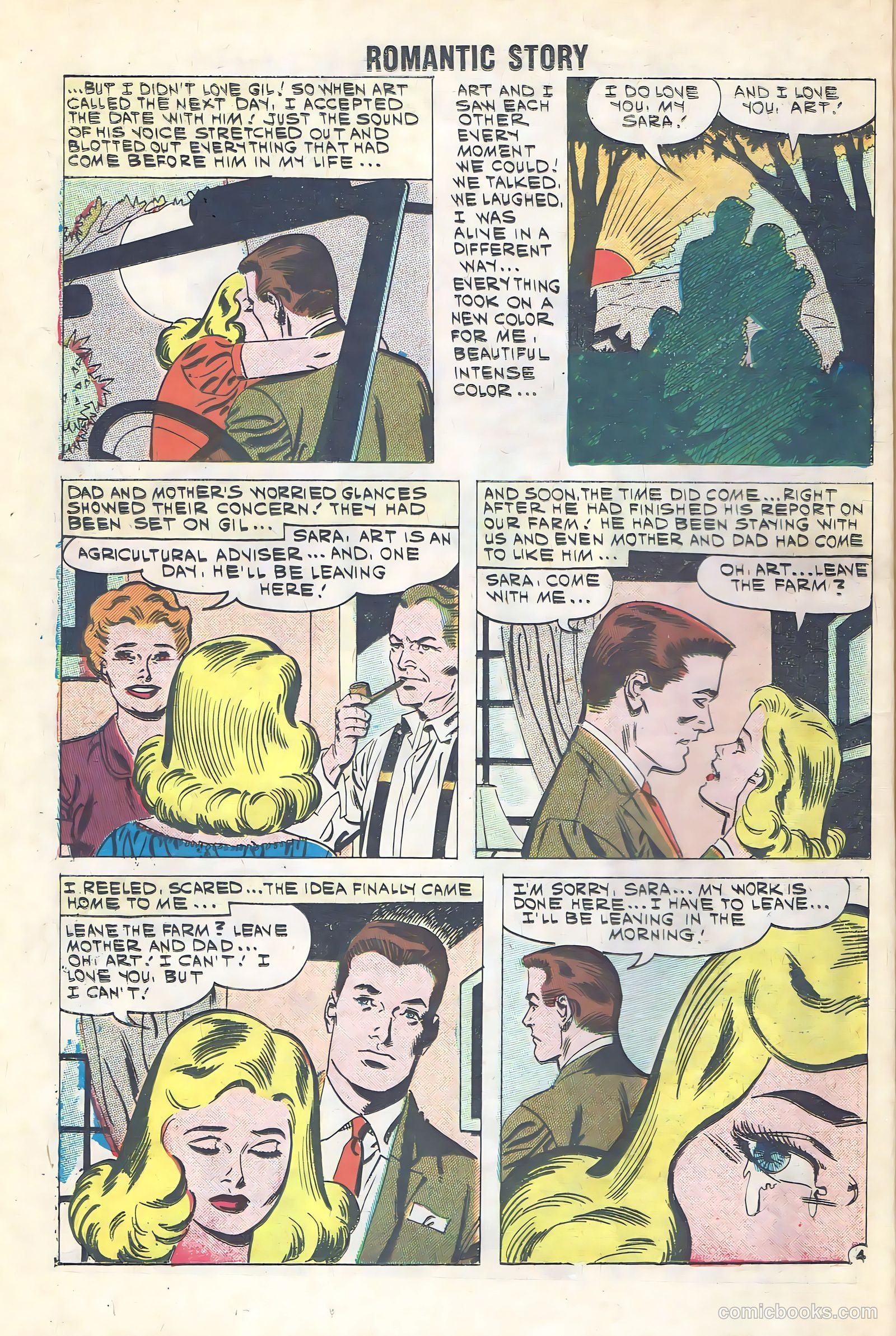 Romantic Story #54 (1961) — page 18 of 36