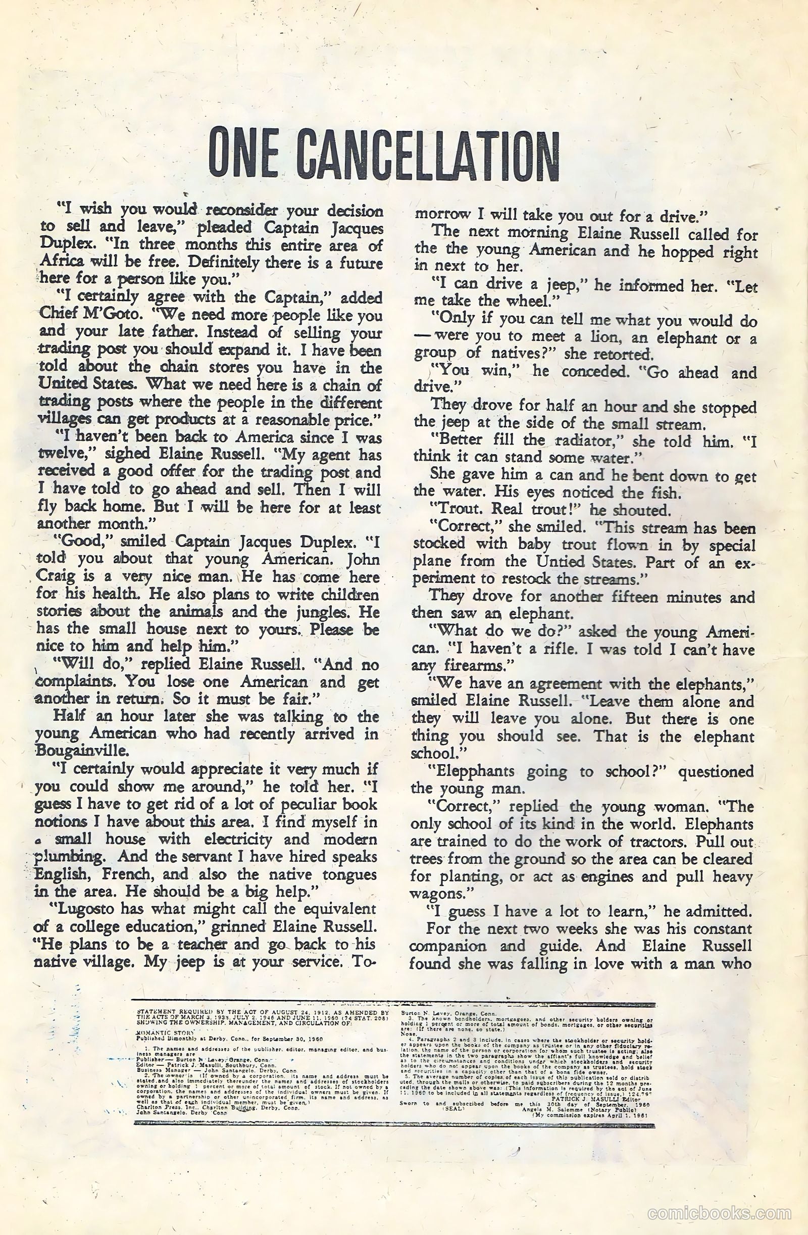 Romantic Story #54 (1961) — page 20 of 36