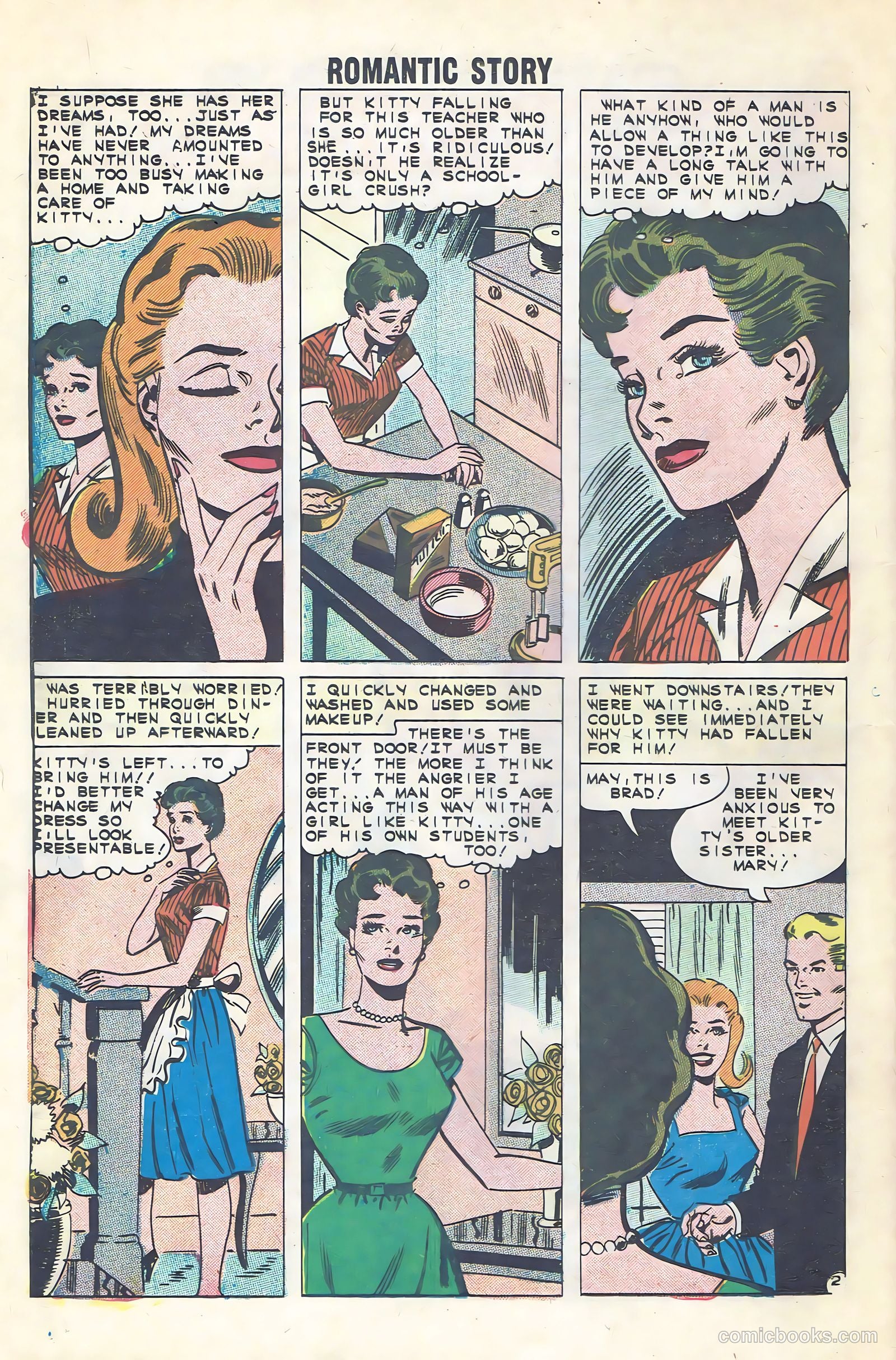 Romantic Story #54 (1961) — page 24 of 36