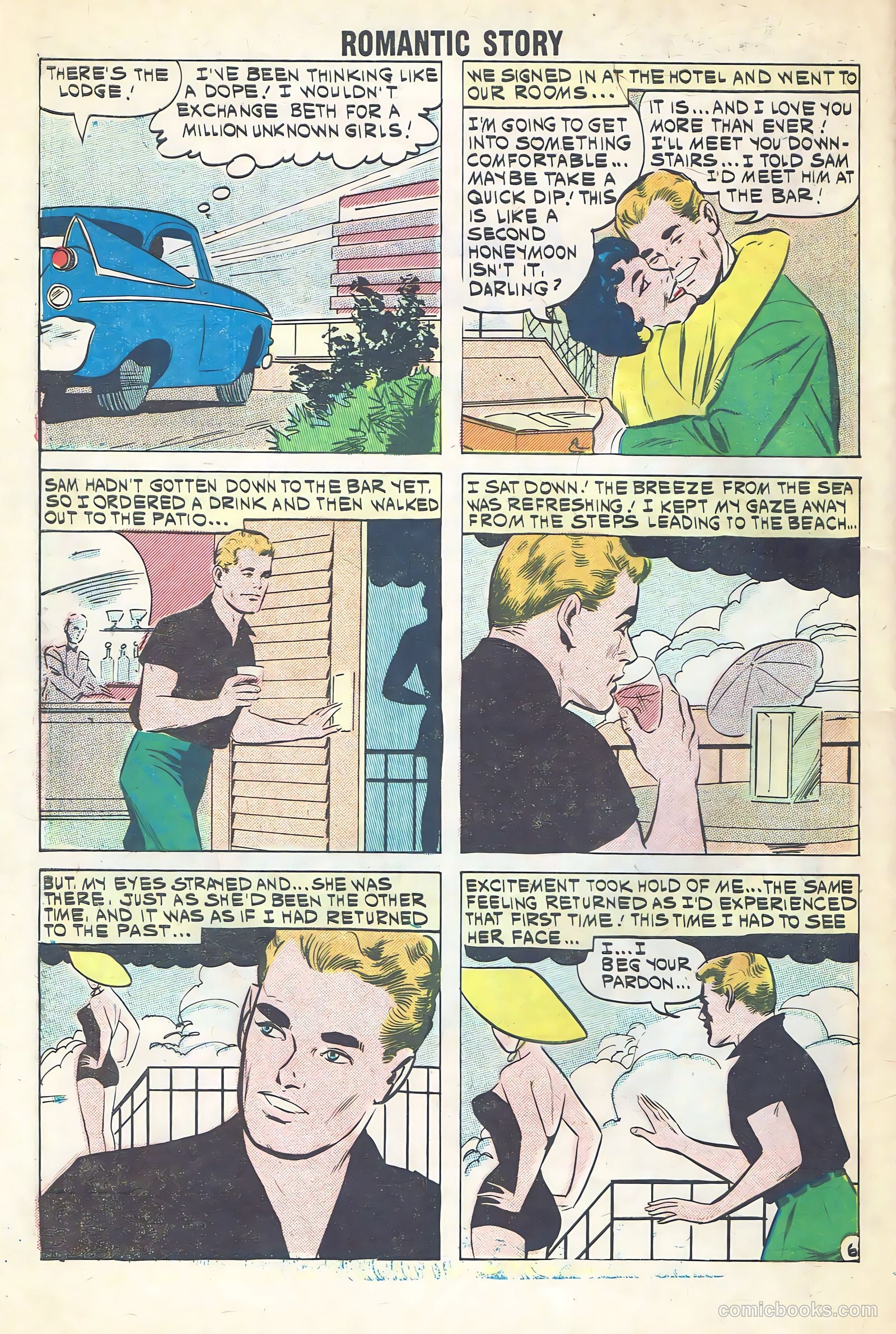 Romantic Story #54 (1961) — page 32 of 36