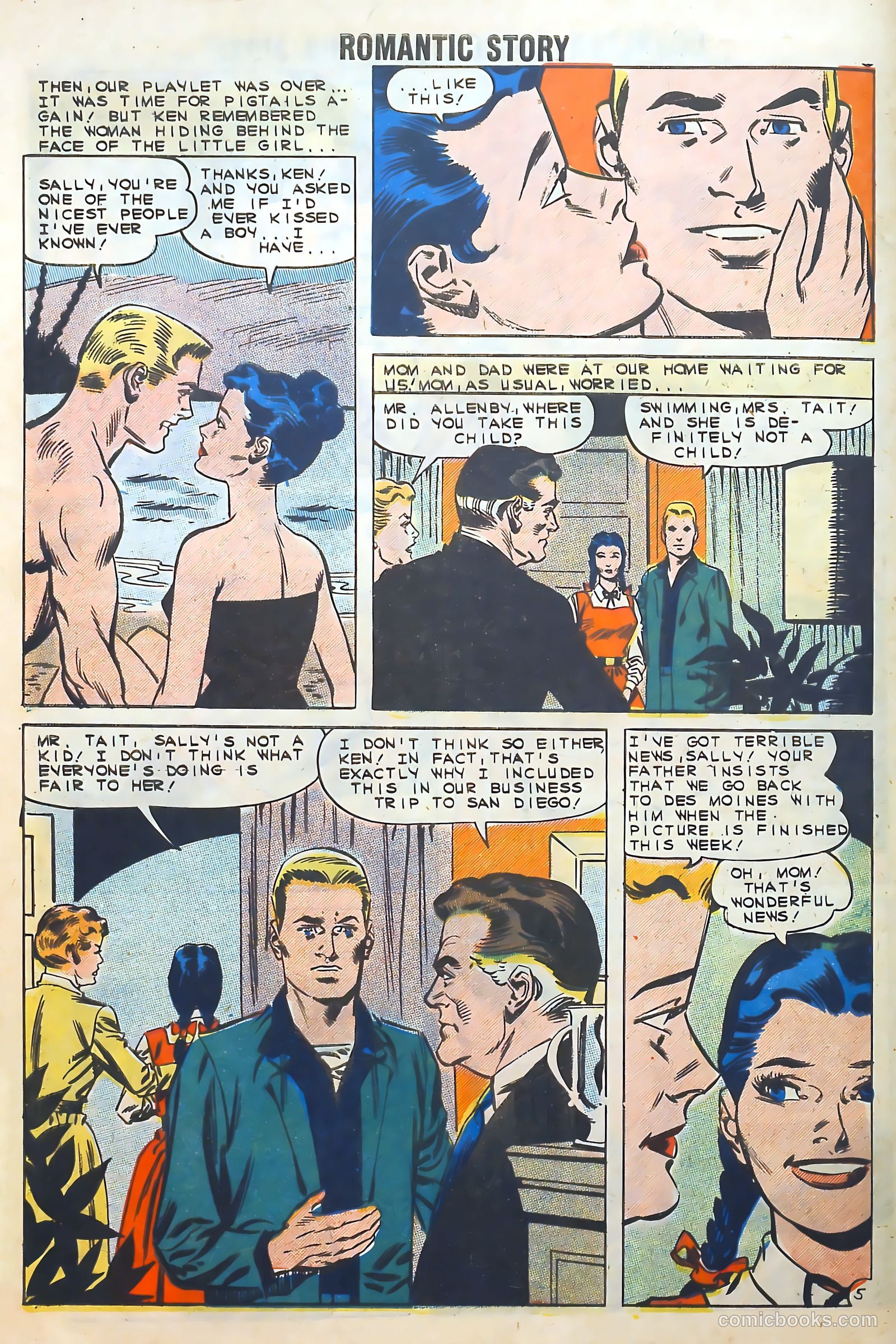 Romantic Story #58 (1961) — page 8 of 36