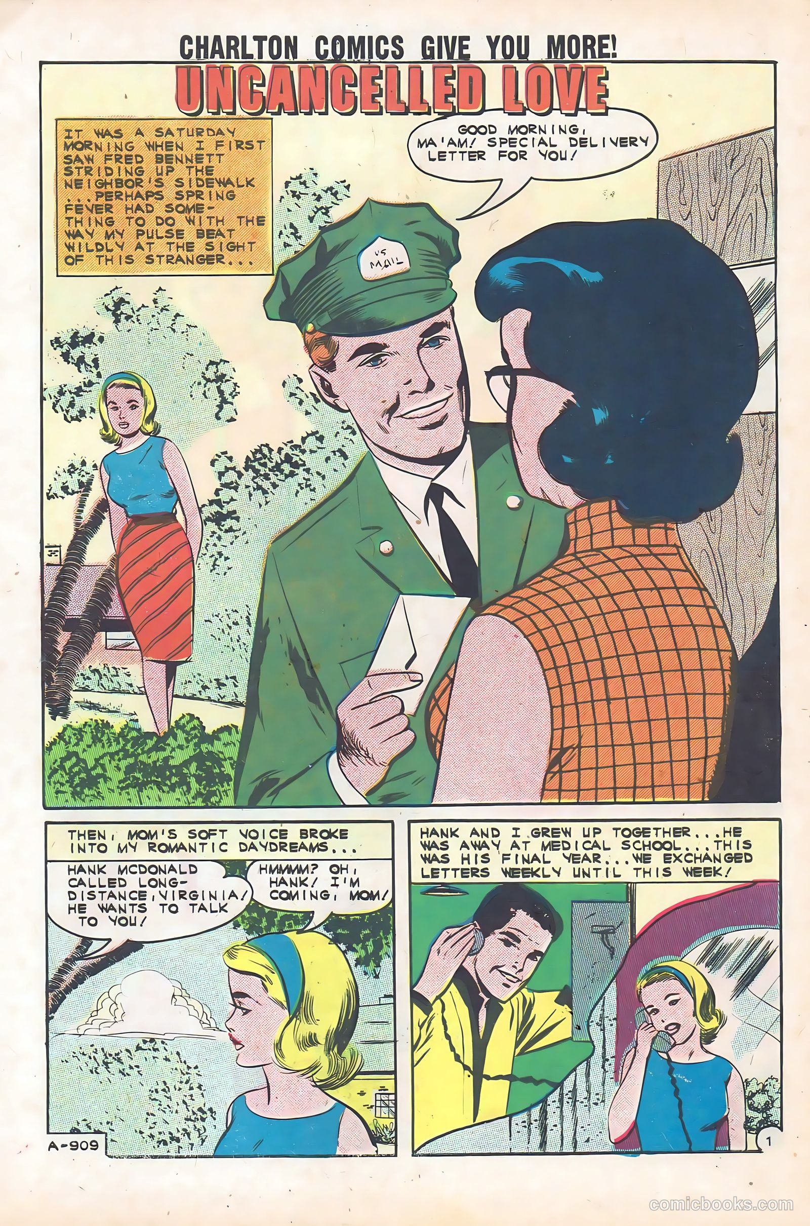 Romantic Story #59 (1962) — page 3 of 36