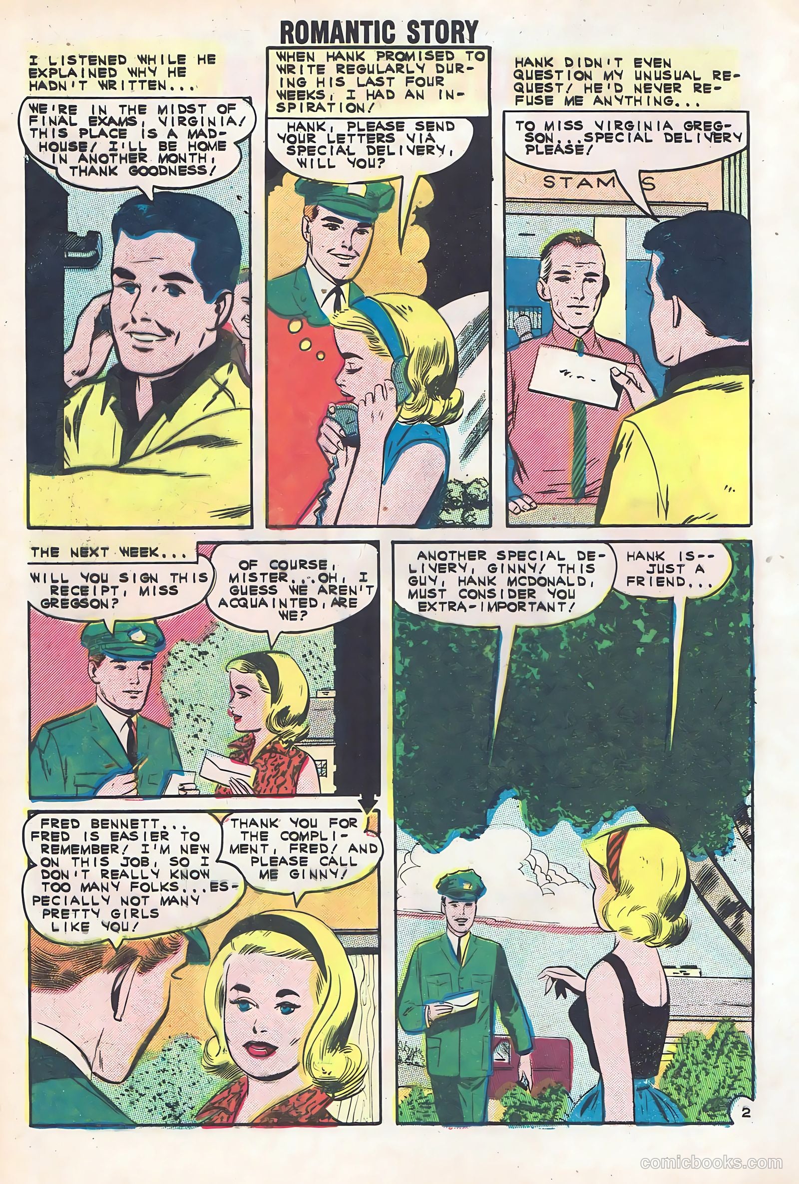 Romantic Story #59 (1962) — page 4 of 36