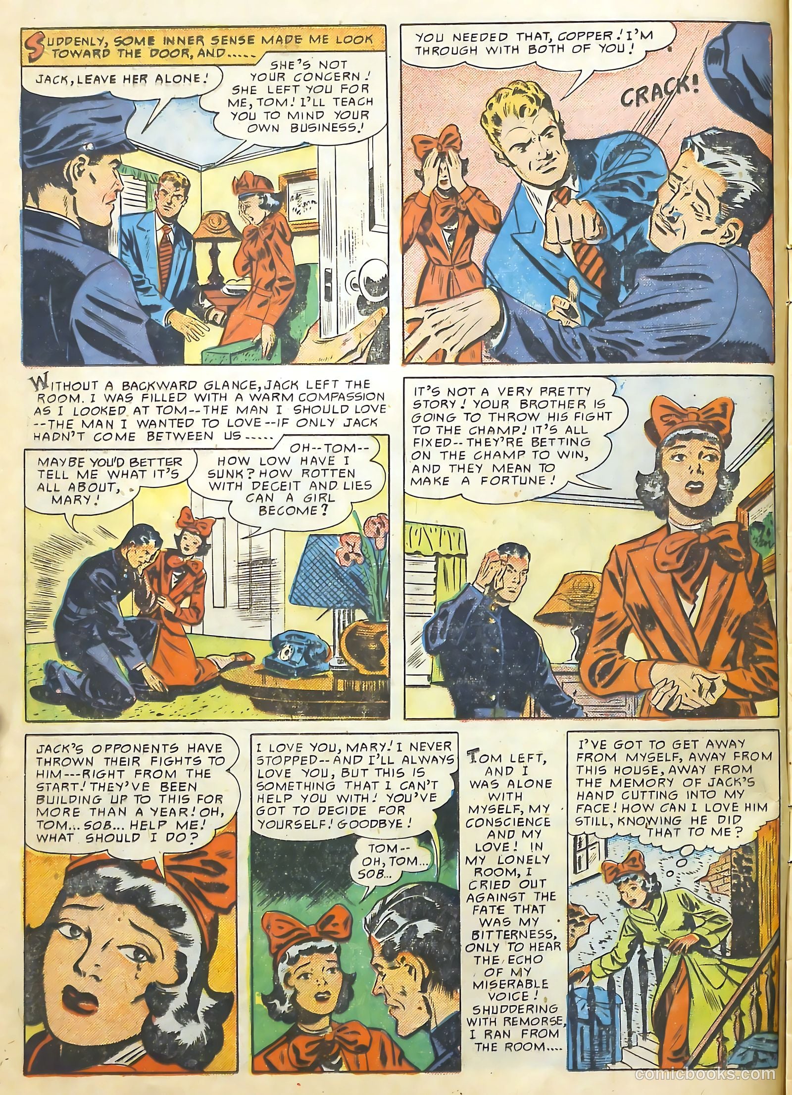 Romantic Story #6 (1950) — page 12 of 36