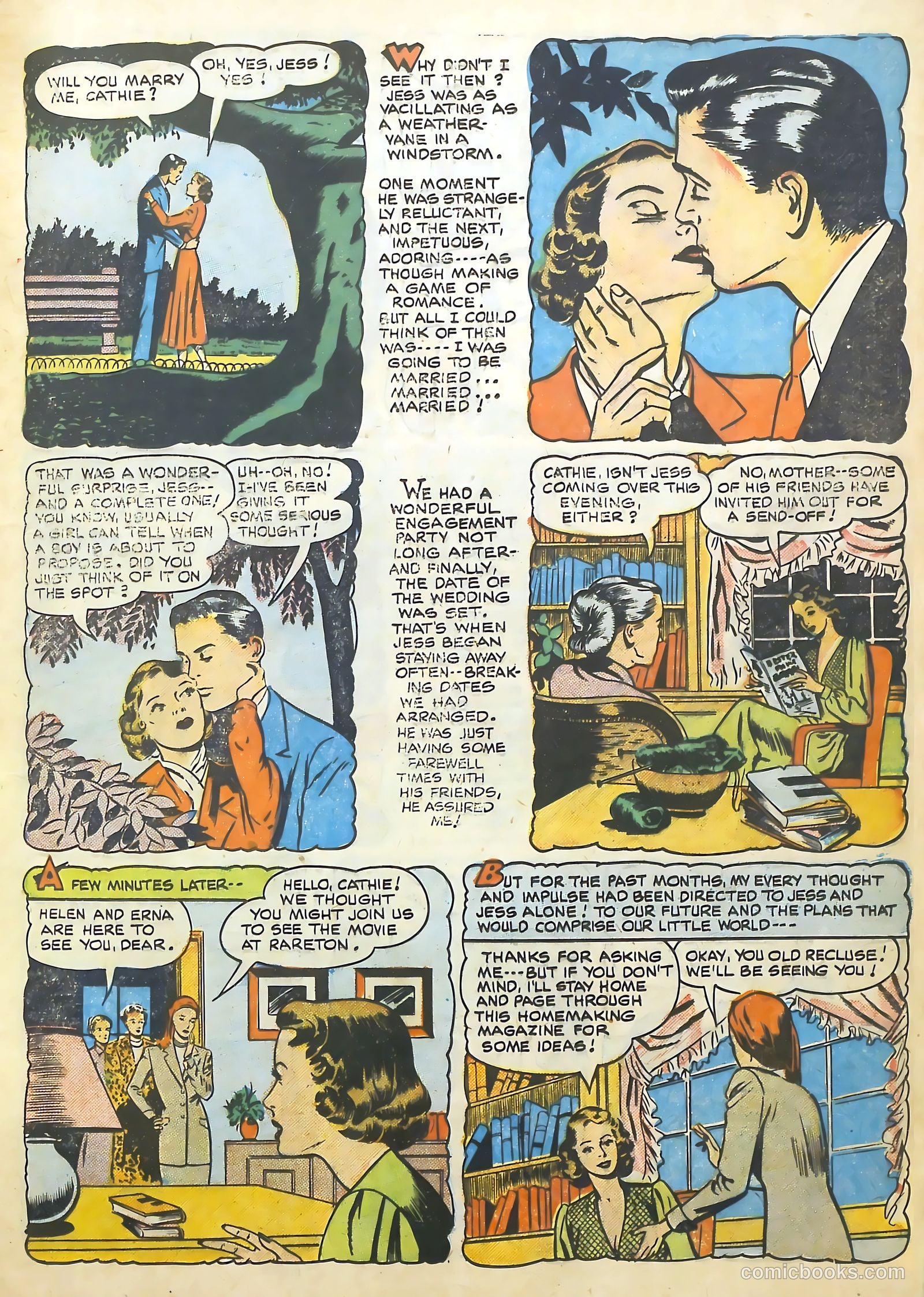 Romantic Story #6 (1950) — page 21 of 36
