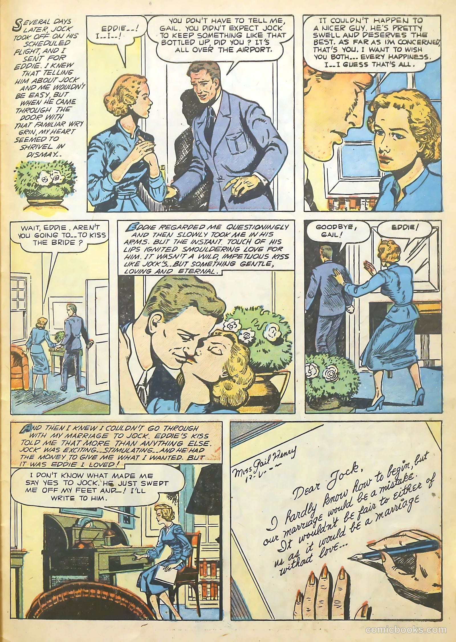 Romantic Story #6 (1950) — page 31 of 36