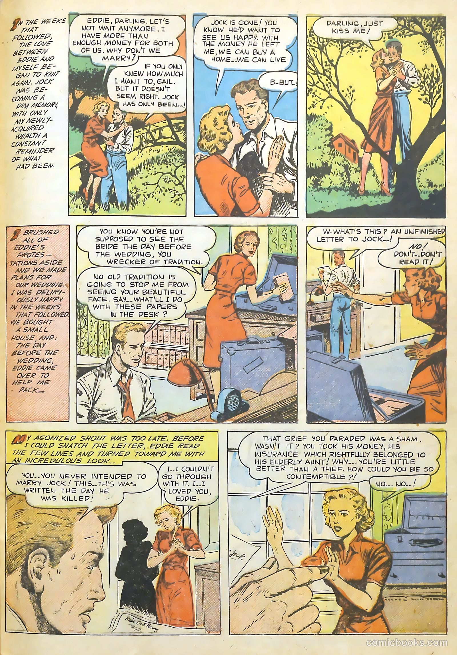 Romantic Story #6 (1950) — page 33 of 36