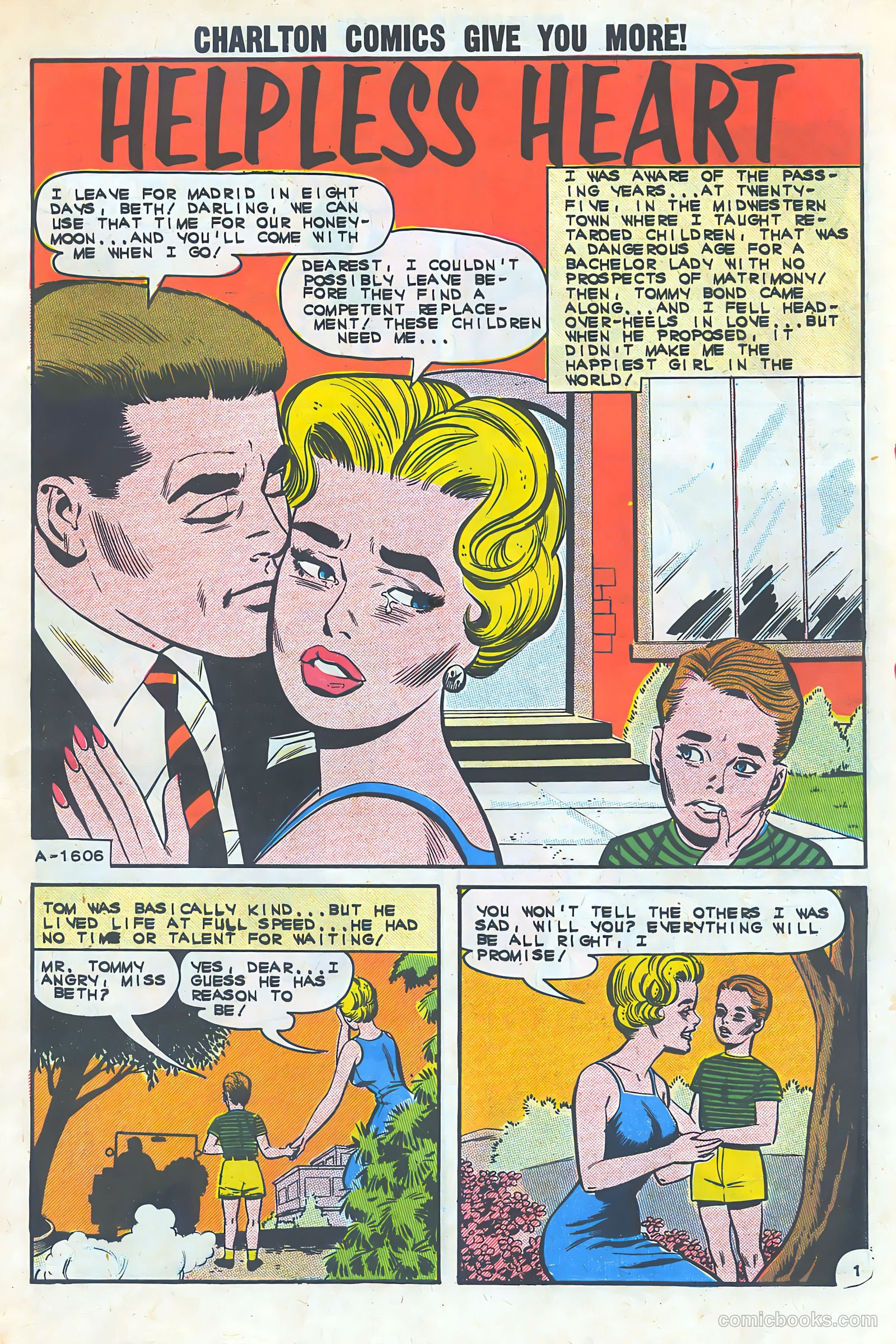 Romantic Story #63 (1962) — page 3 of 36