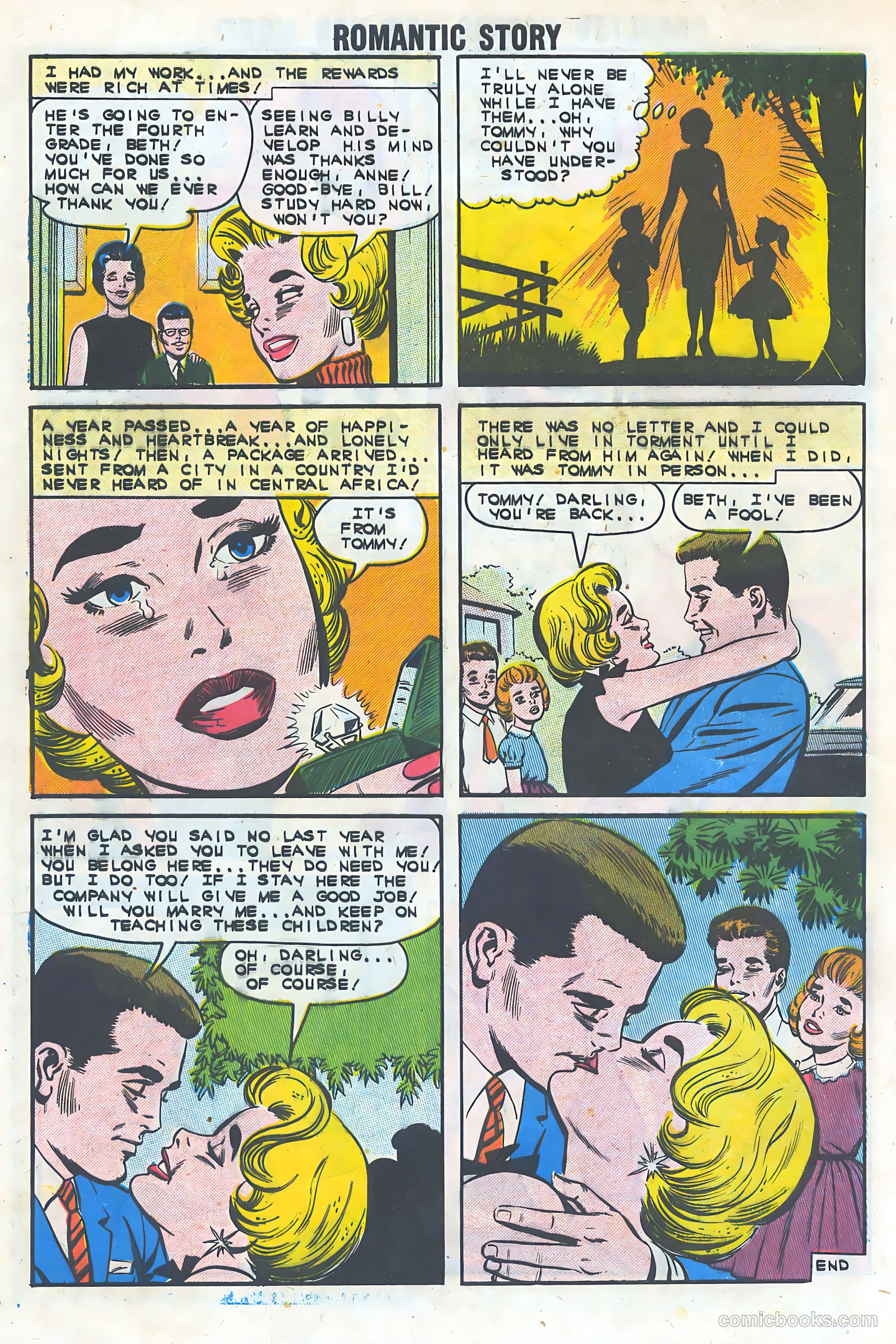 Romantic Story #63 (1962) — page 8 of 36