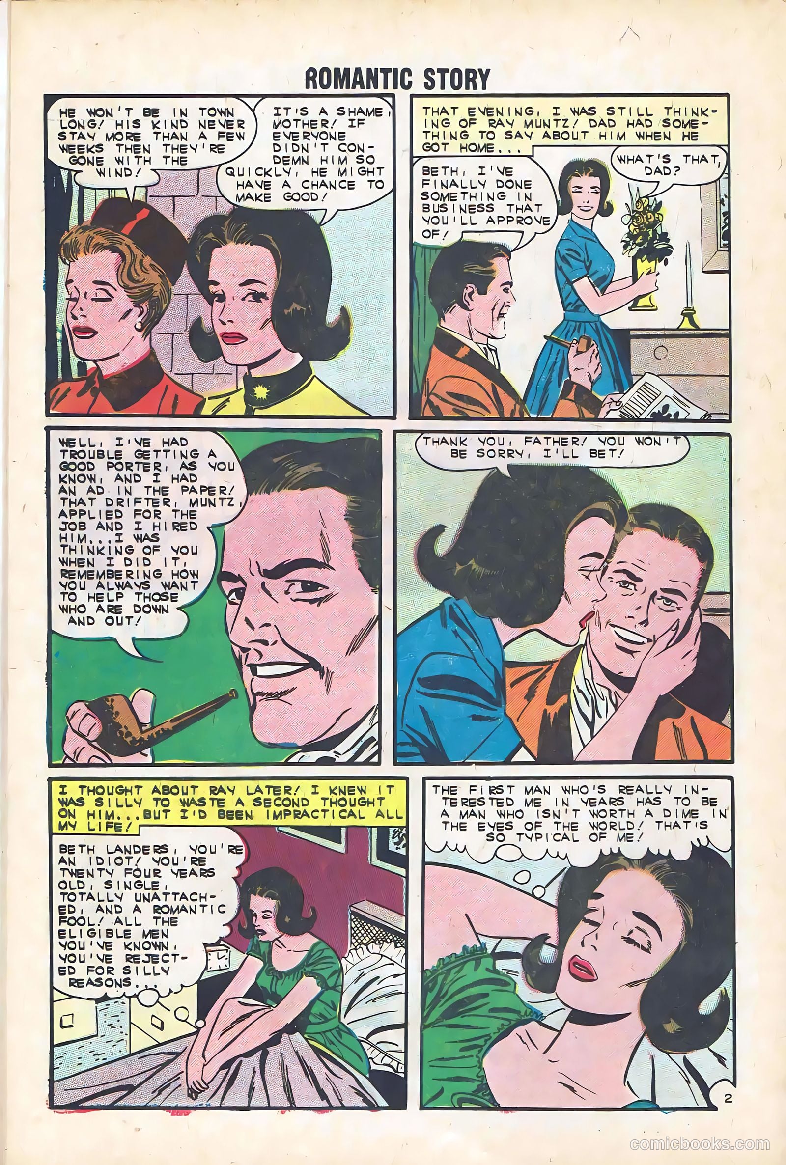 Romantic Story #64 (1963) — page 16 of 36
