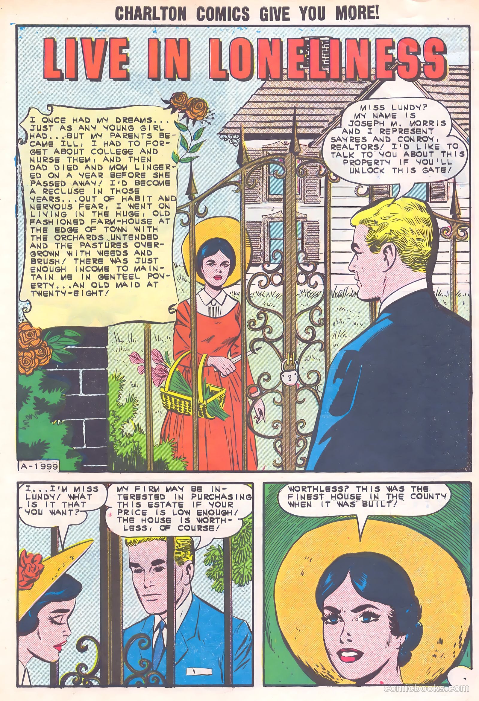 Romantic Story #68 (1963) — page 3 of 36
