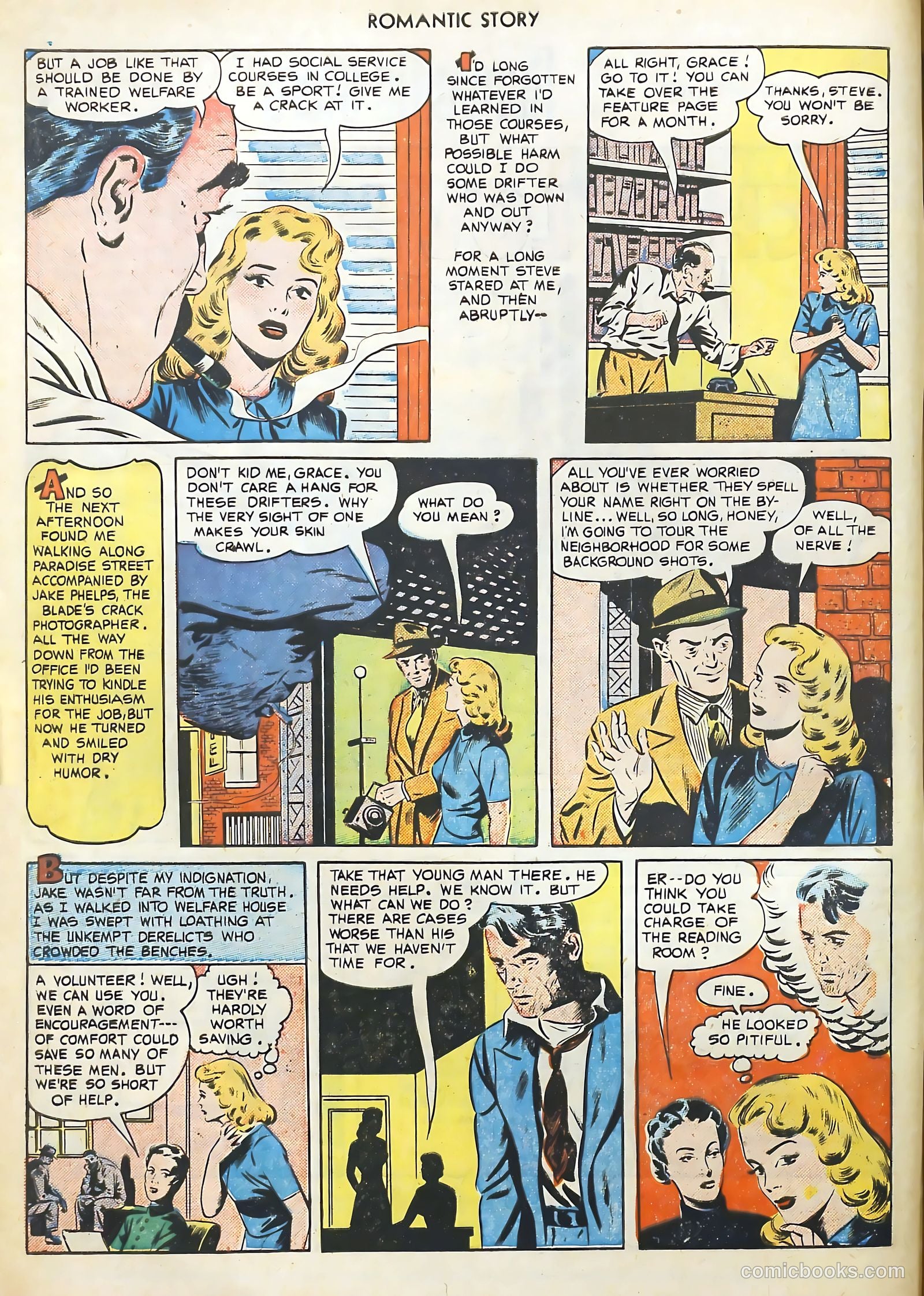 Romantic Story #7 (1950) — page 4 of 36