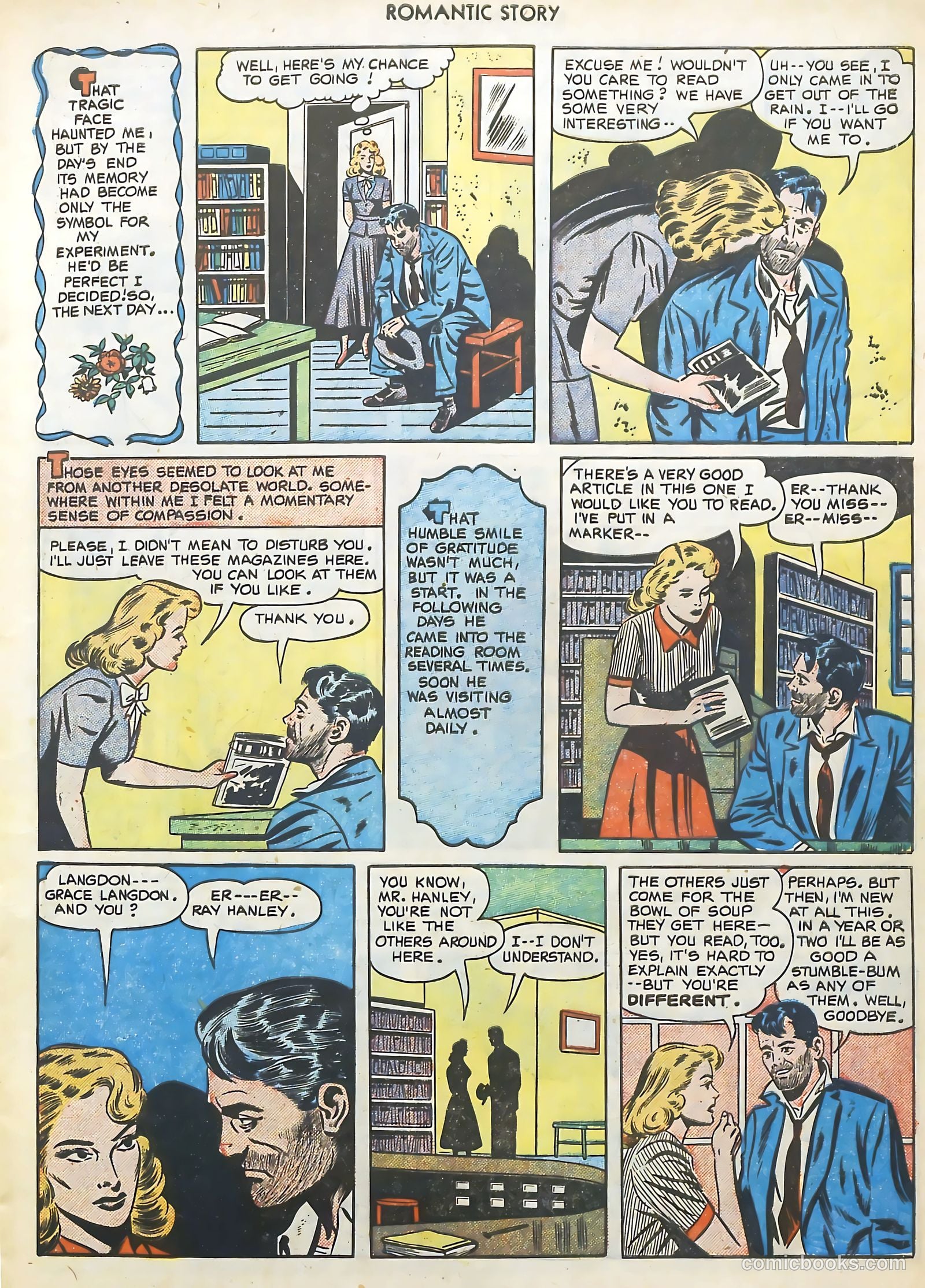 Romantic Story #7 (1950) — page 5 of 36
