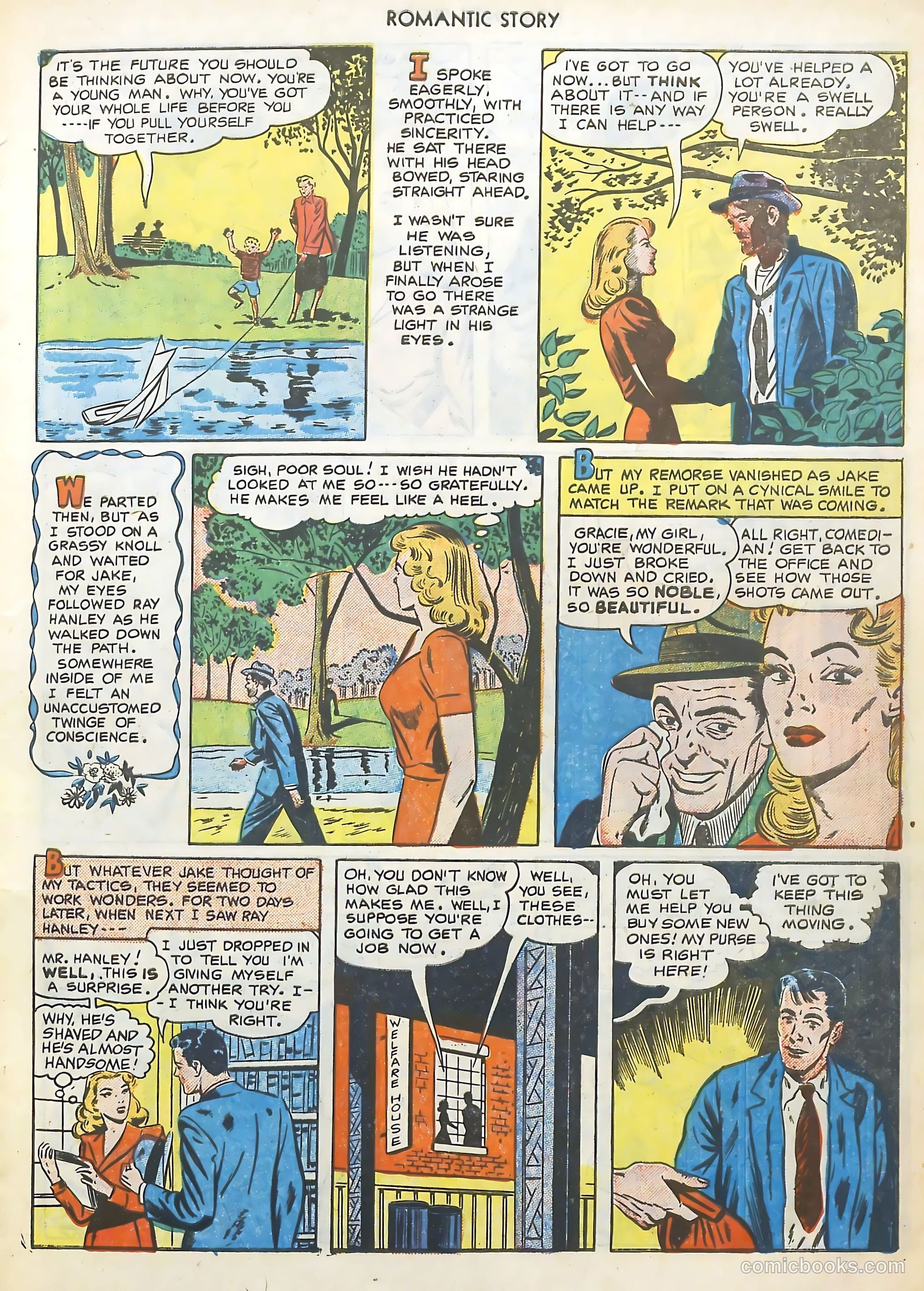 Romantic Story #7 (1950) — page 7 of 36