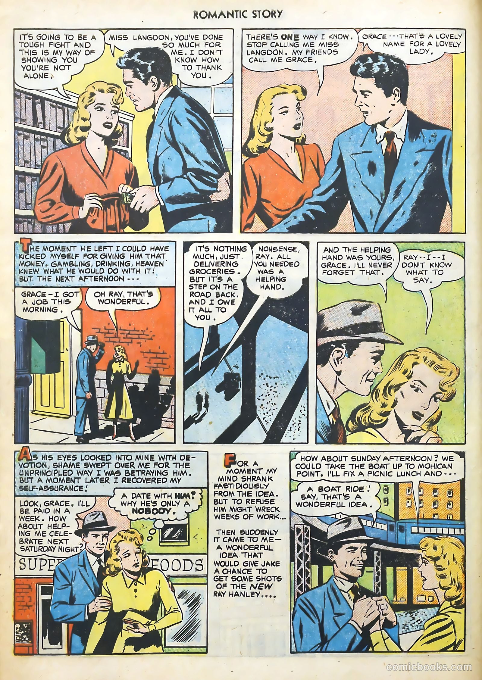 Romantic Story #7 (1950) — page 8 of 36