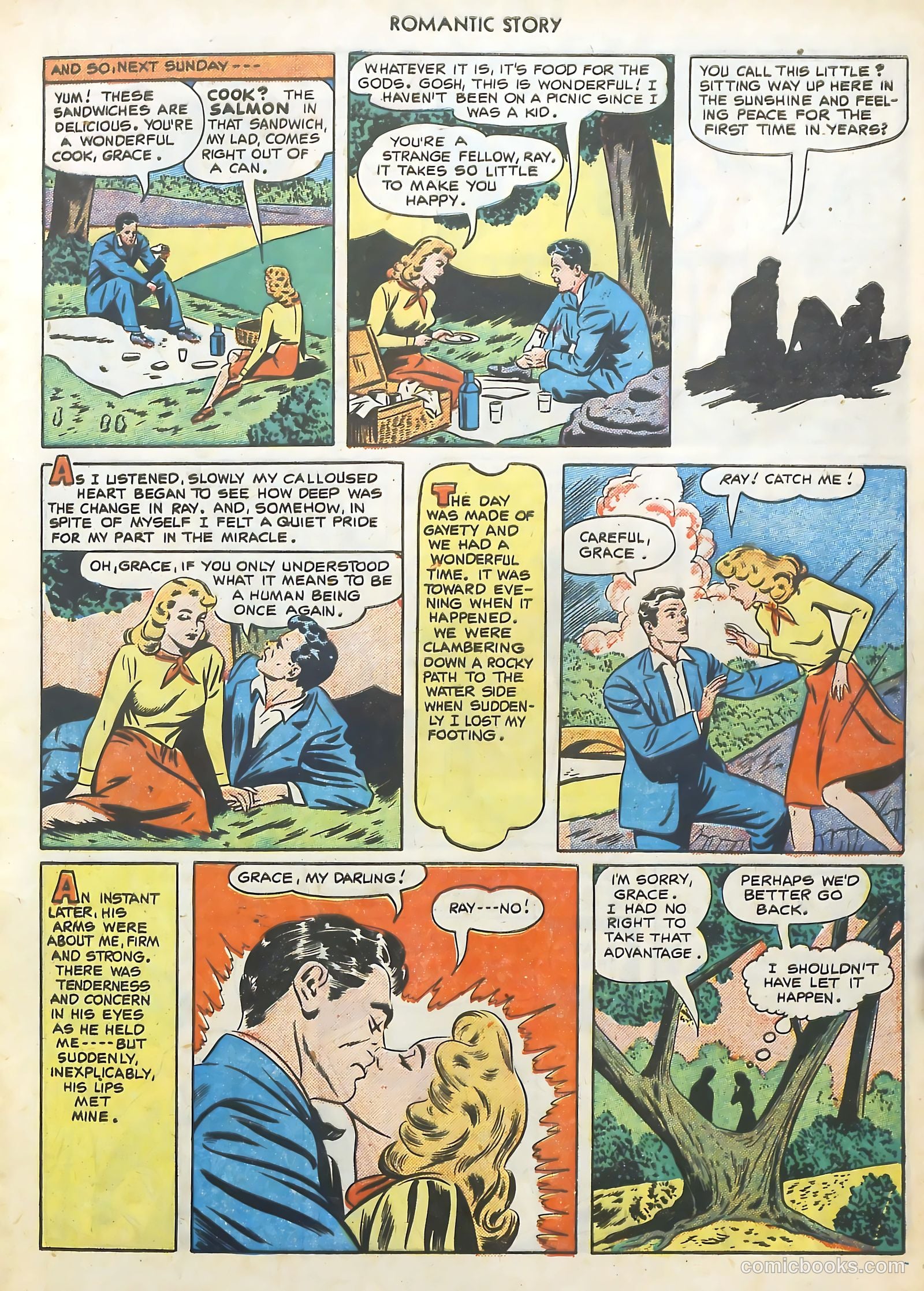 Romantic Story #7 (1950) — page 9 of 36