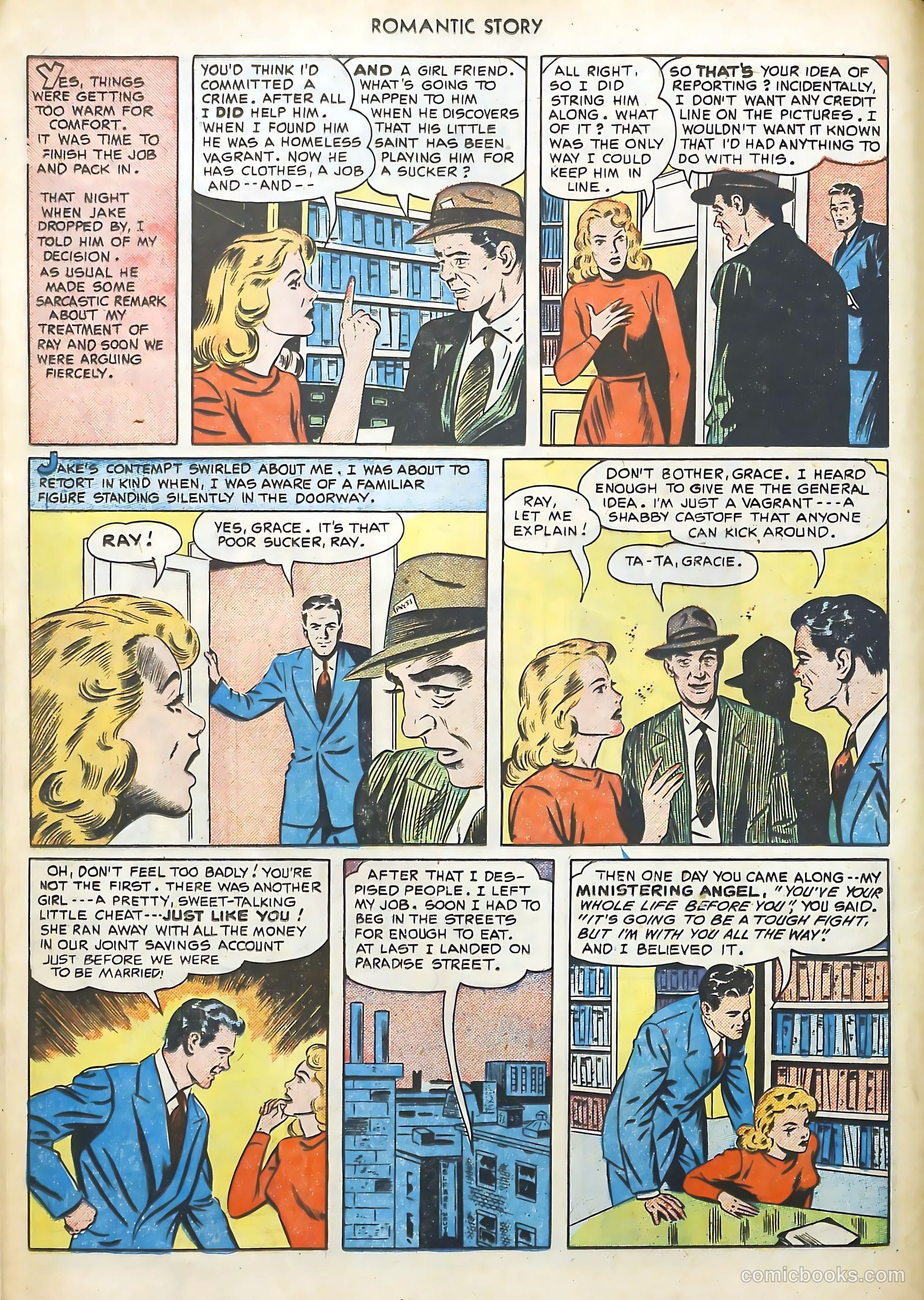 Romantic Story #7 (1950) — page 12 of 36