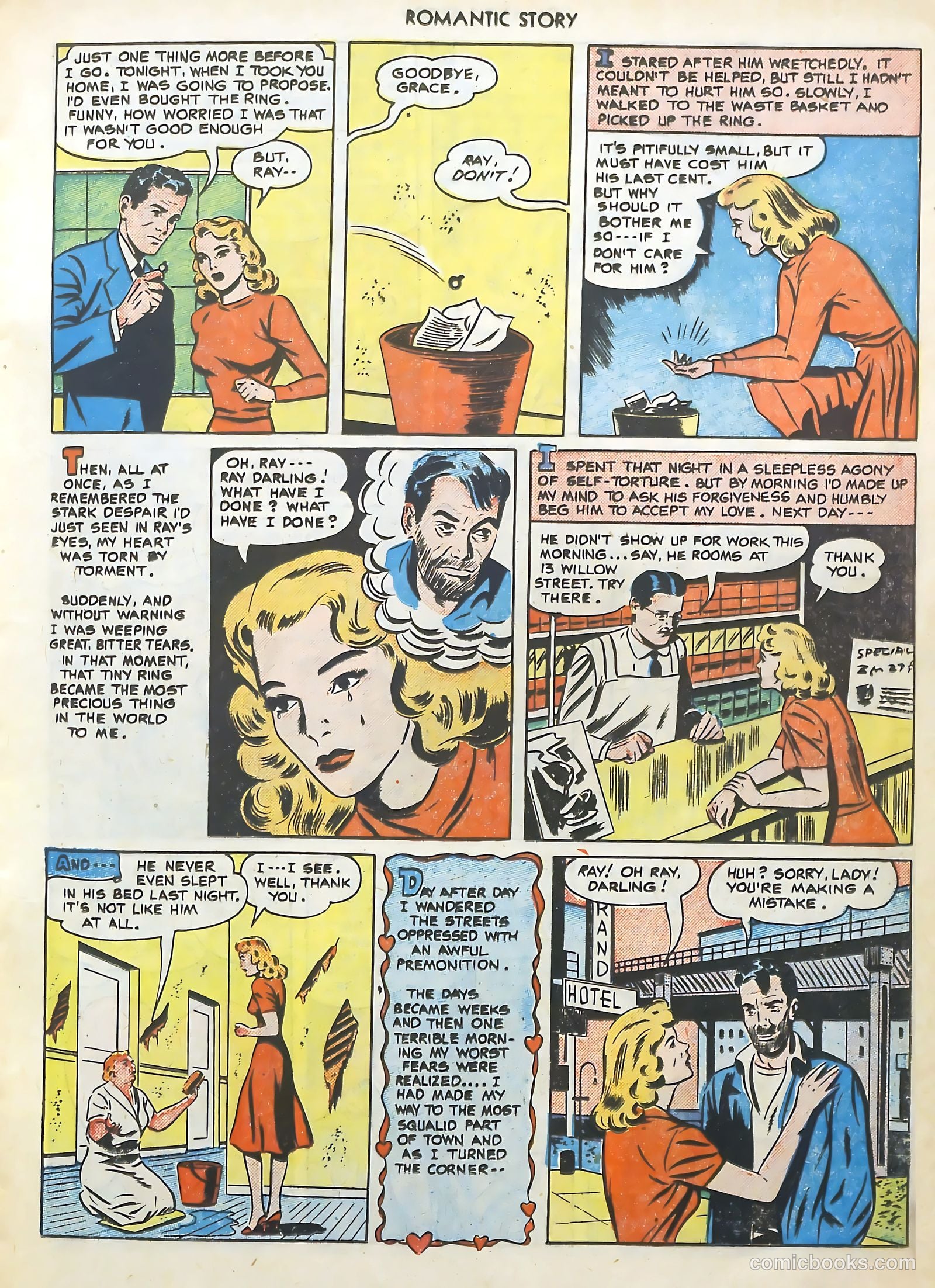 Romantic Story #7 (1950) — page 13 of 36