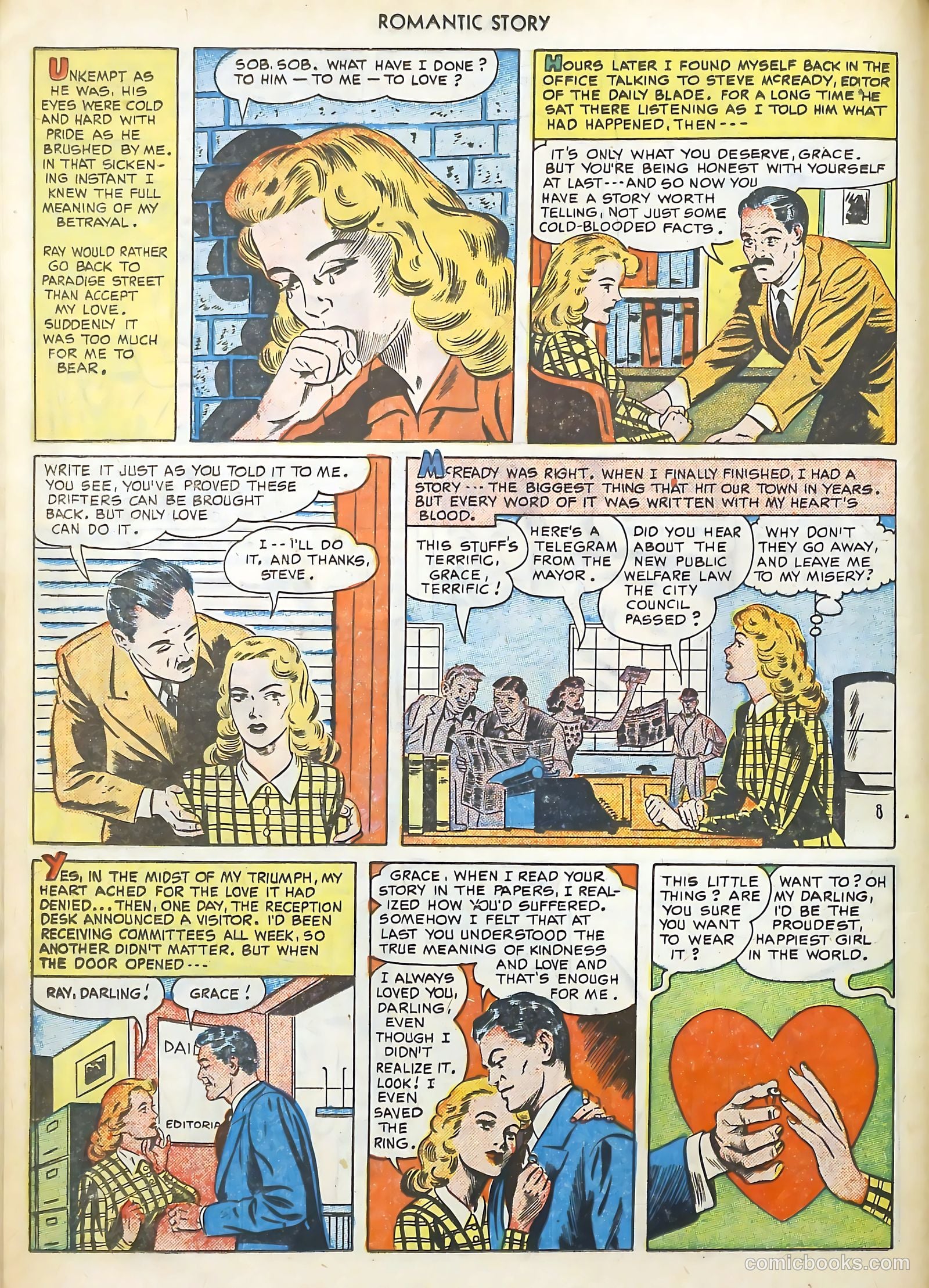 Romantic Story #7 (1950) — page 14 of 36