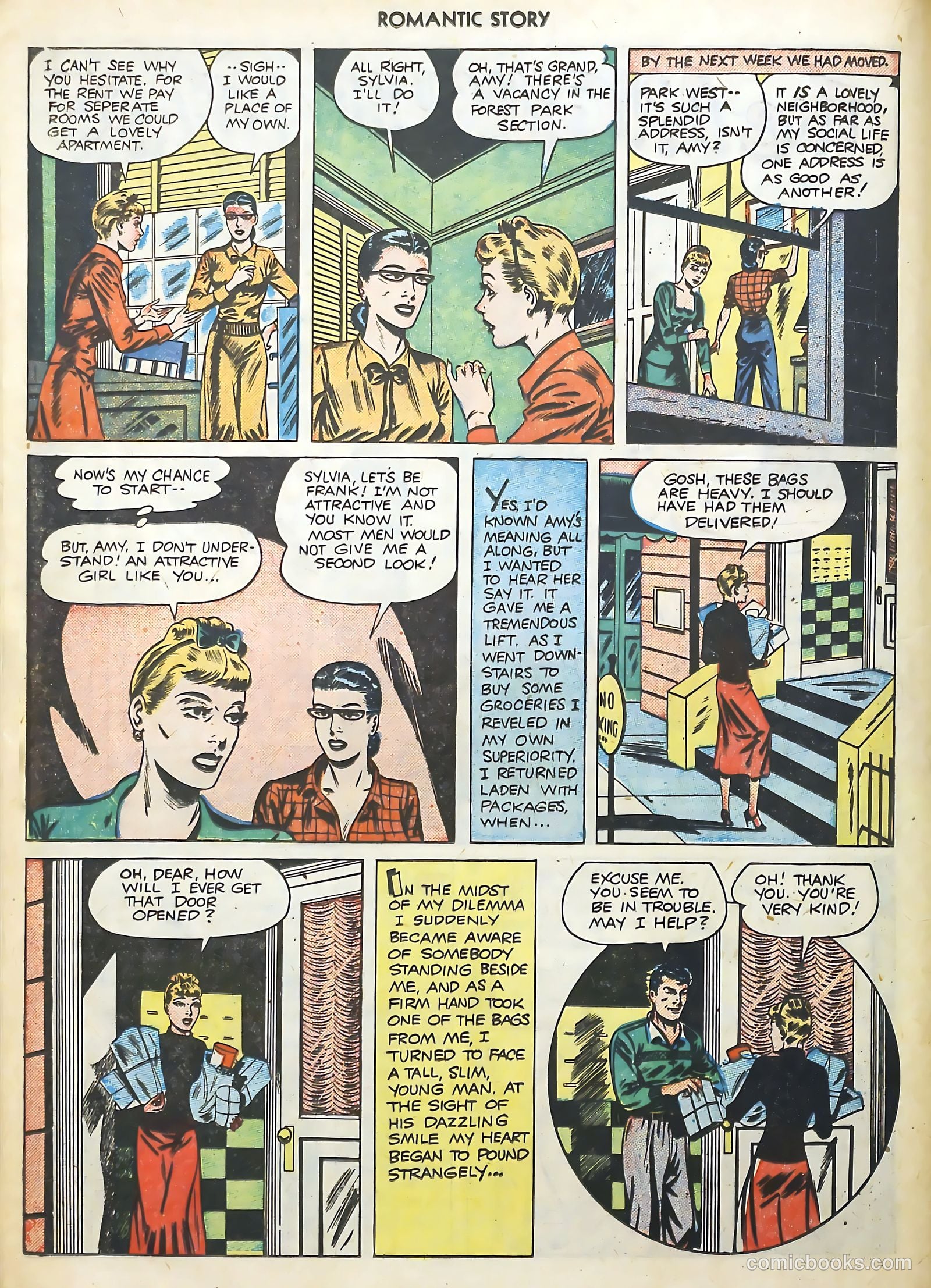 Romantic Story #7 (1950) — page 16 of 36