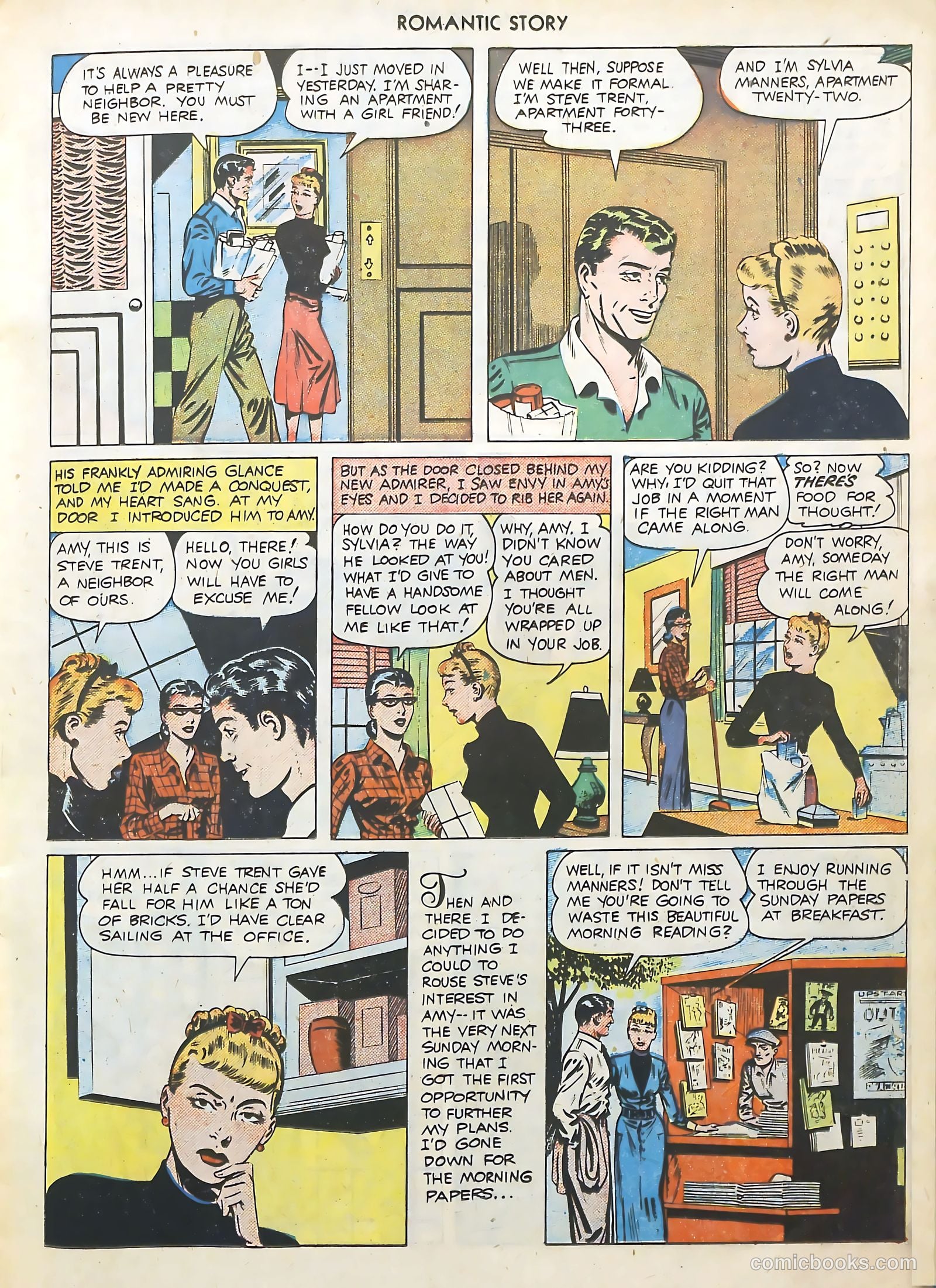 Romantic Story #7 (1950) — page 17 of 36