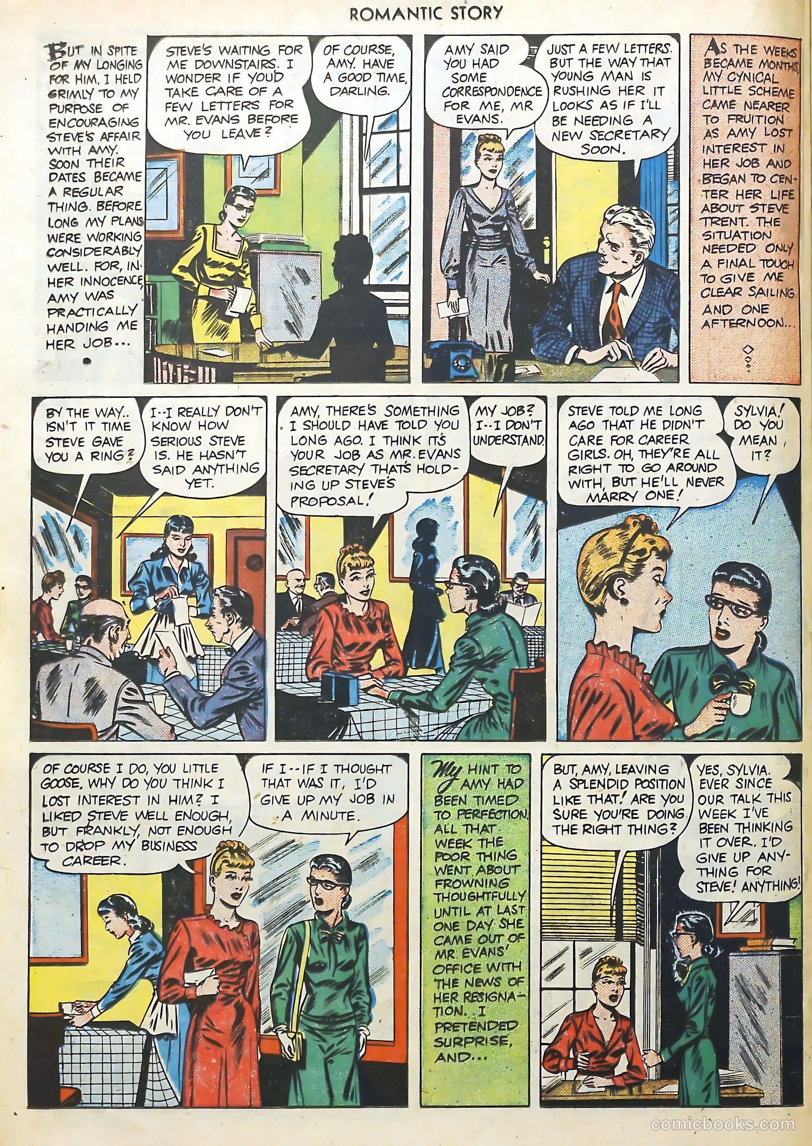 Romantic Story #7 (1950) — page 20 of 36