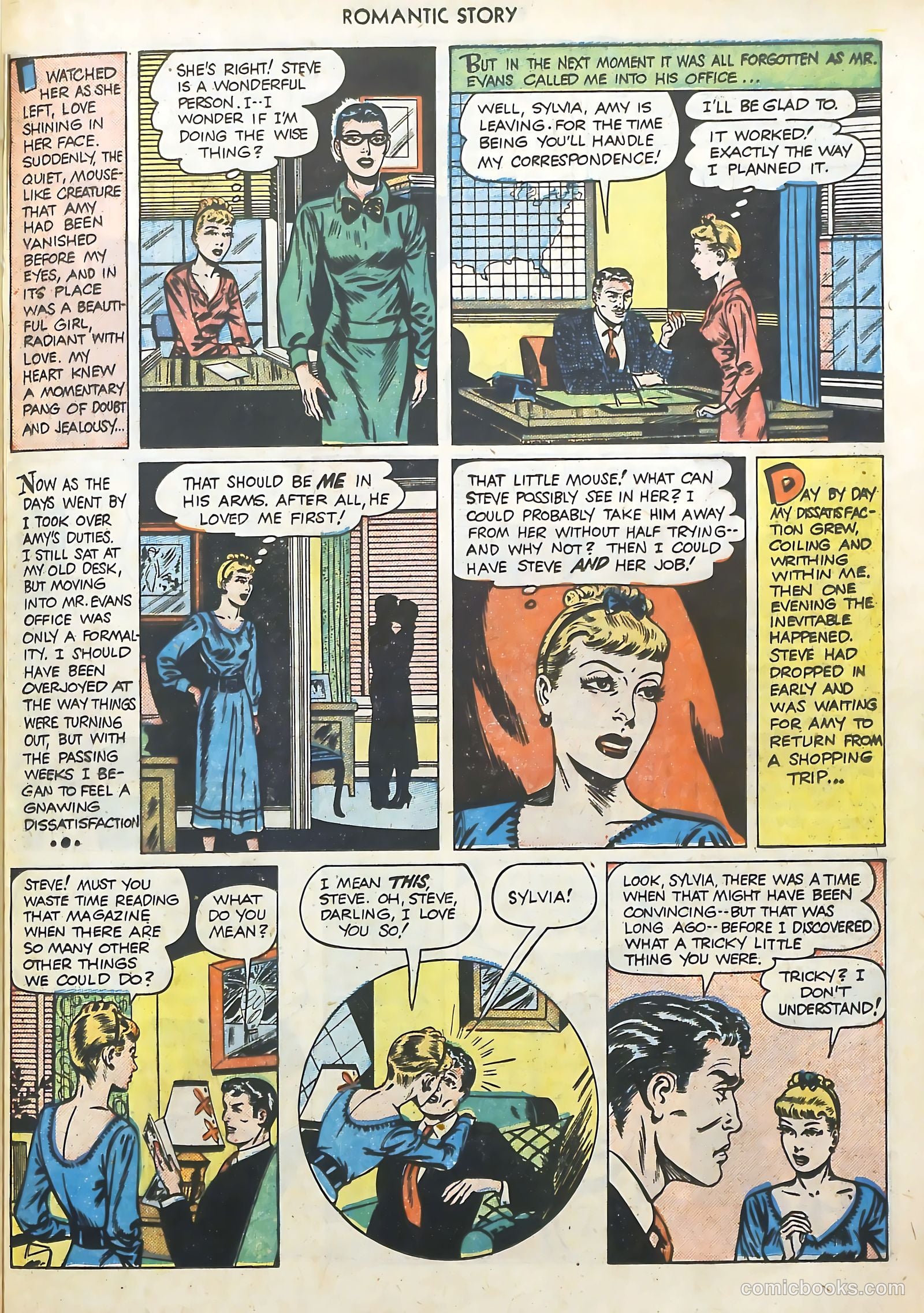 Romantic Story #7 (1950) — page 21 of 36