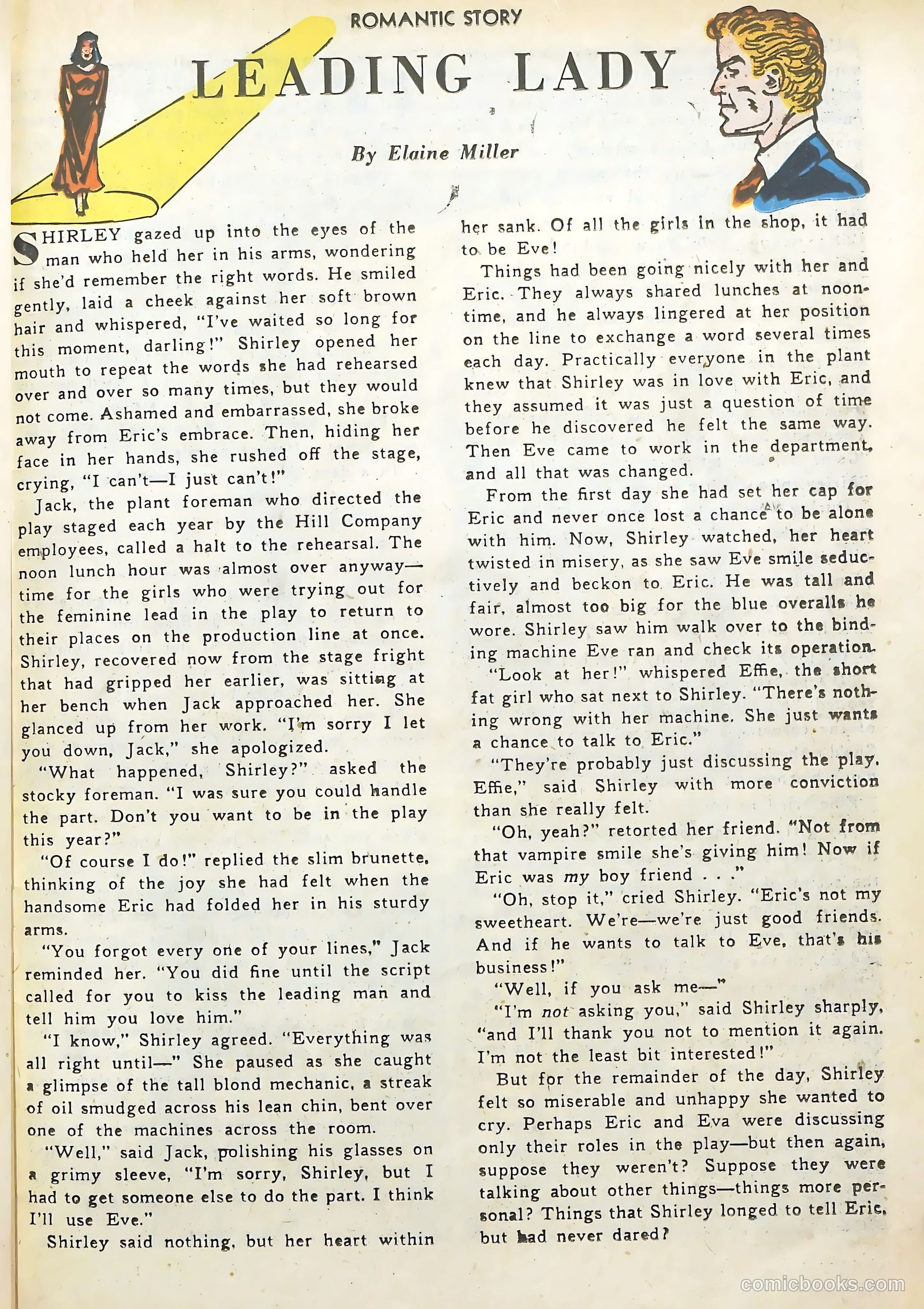 Romantic Story #7 (1950) — page 23 of 36