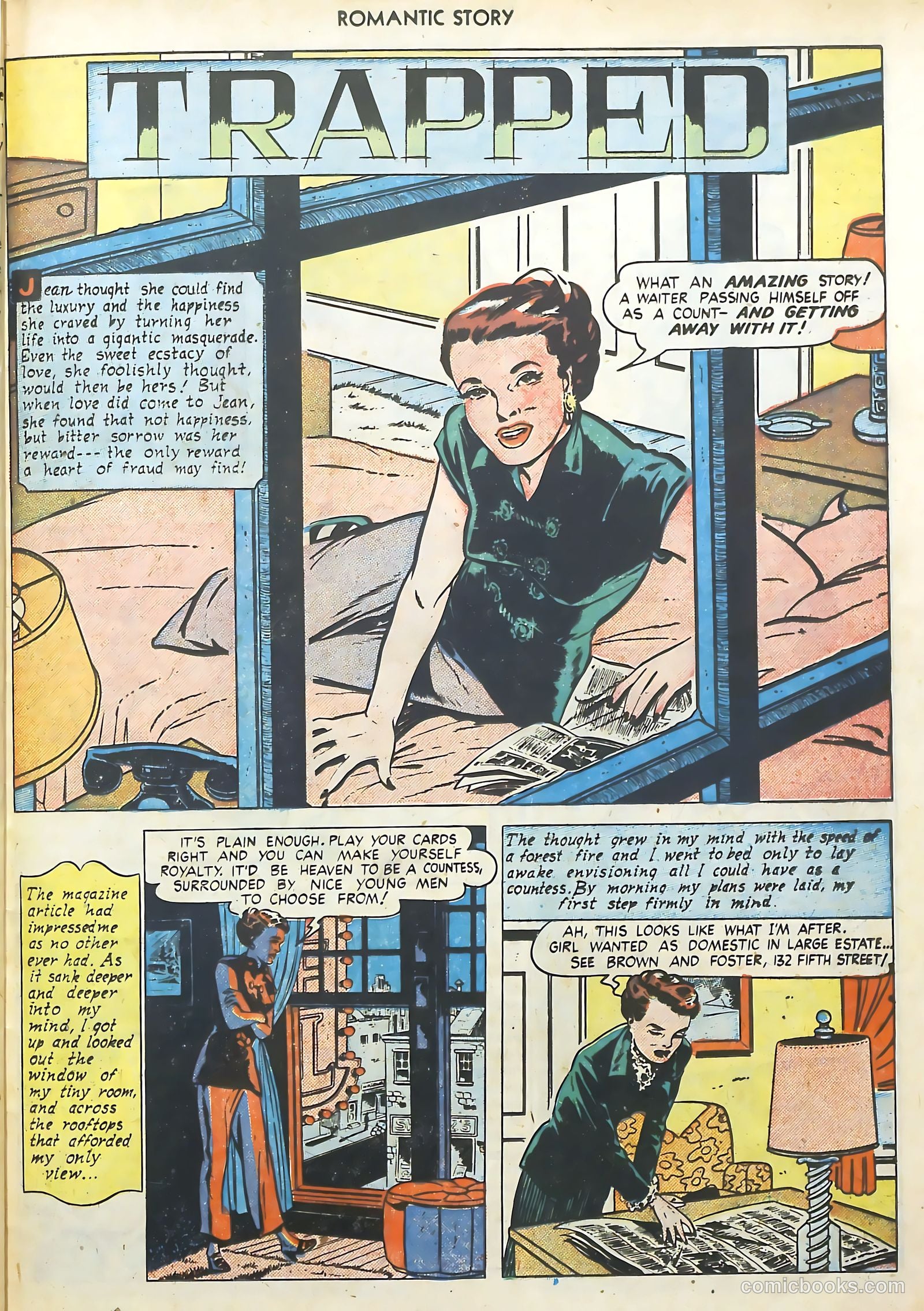 Romantic Story #7 (1950) — page 25 of 36
