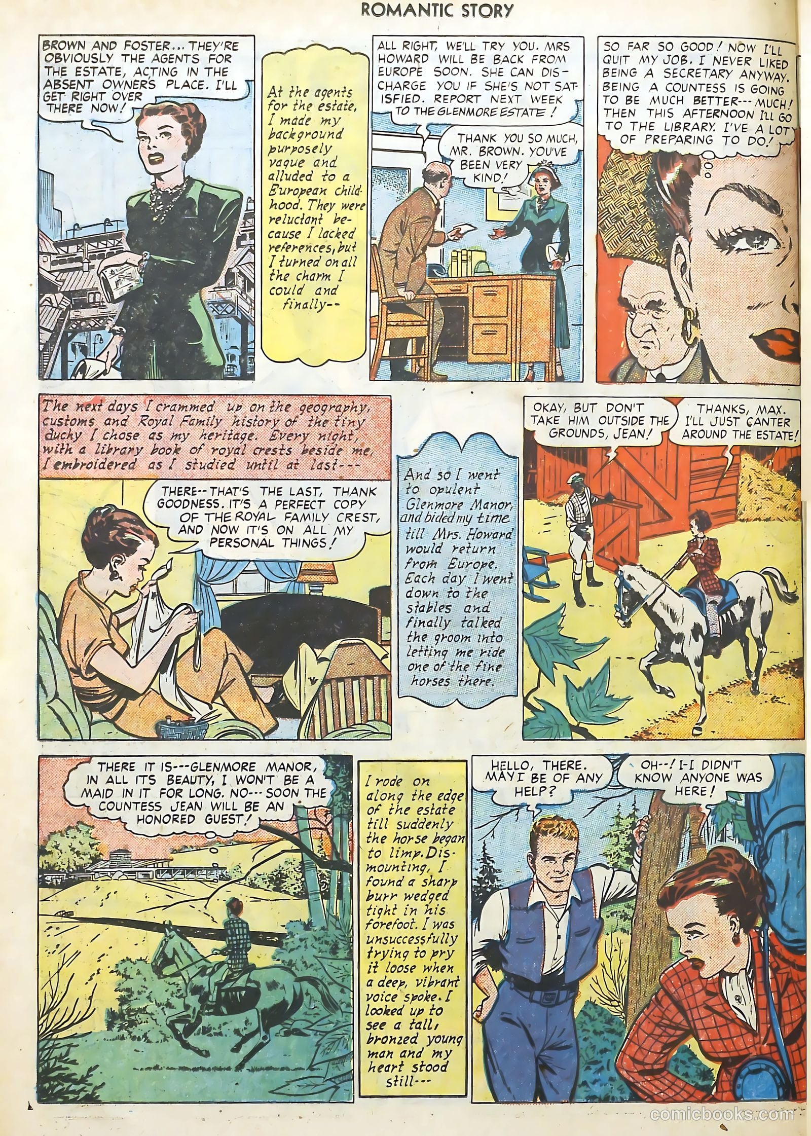 Romantic Story #7 (1950) — page 26 of 36