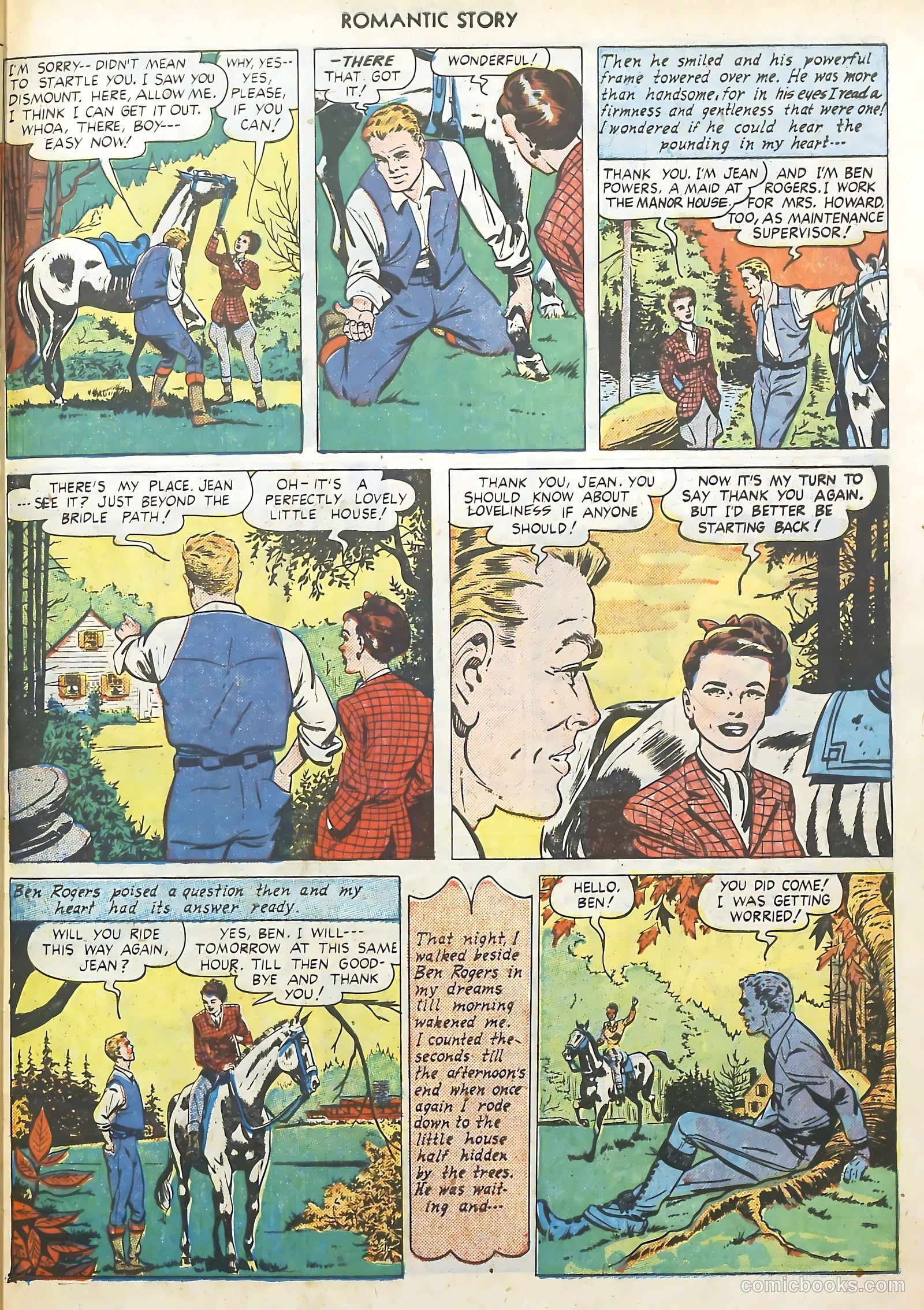 Romantic Story #7 (1950) — page 27 of 36