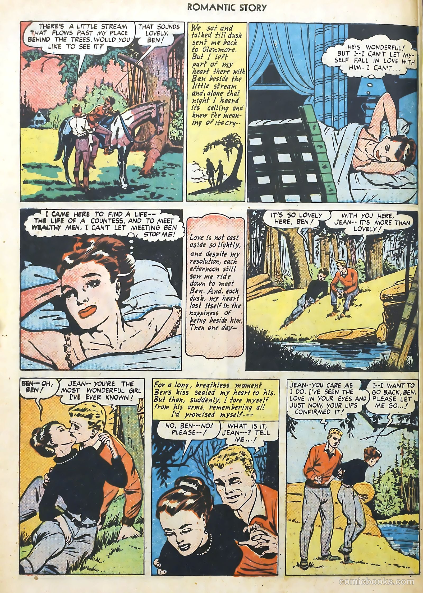 Romantic Story #7 (1950) — page 28 of 36