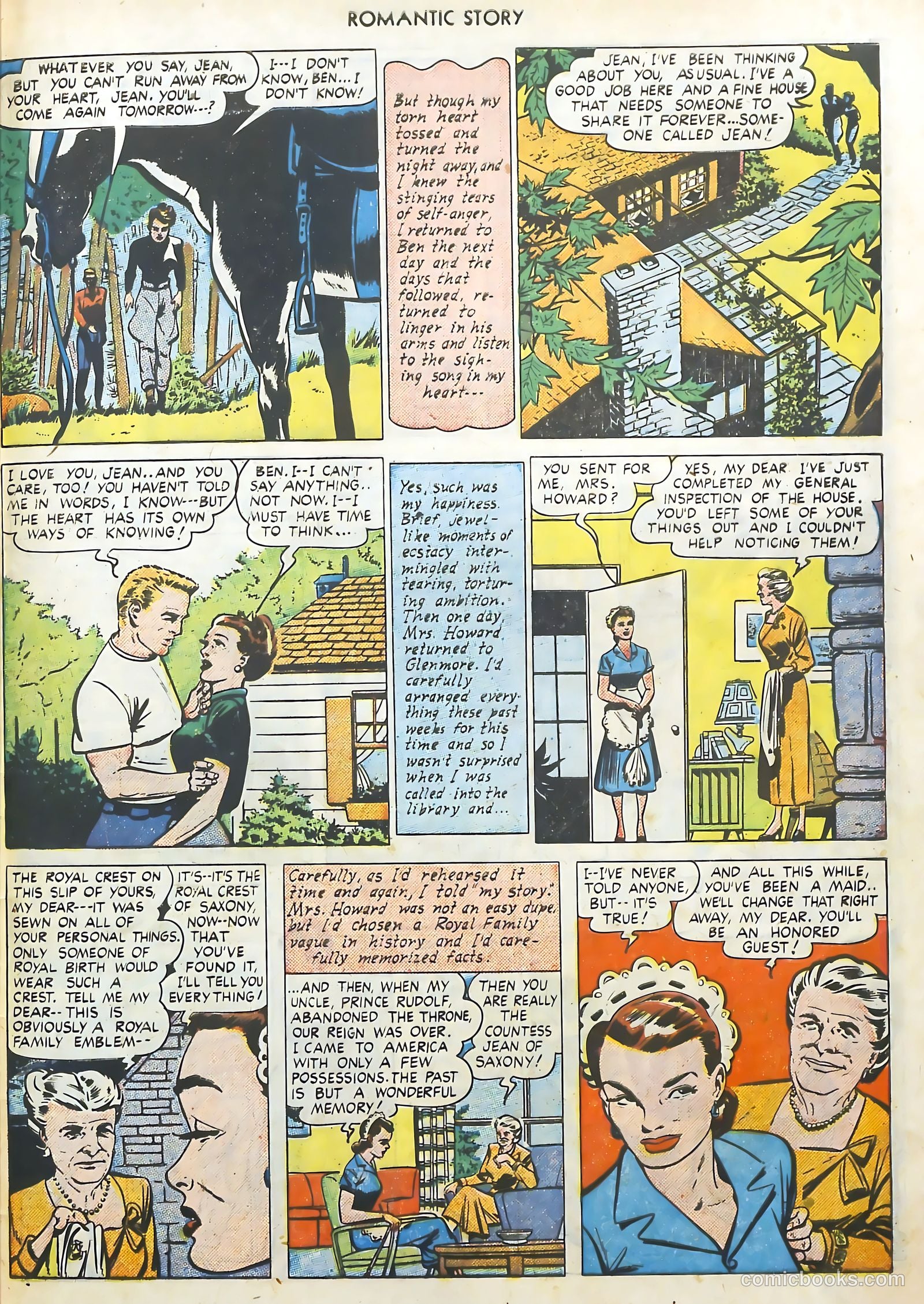 Romantic Story #7 (1950) — page 29 of 36