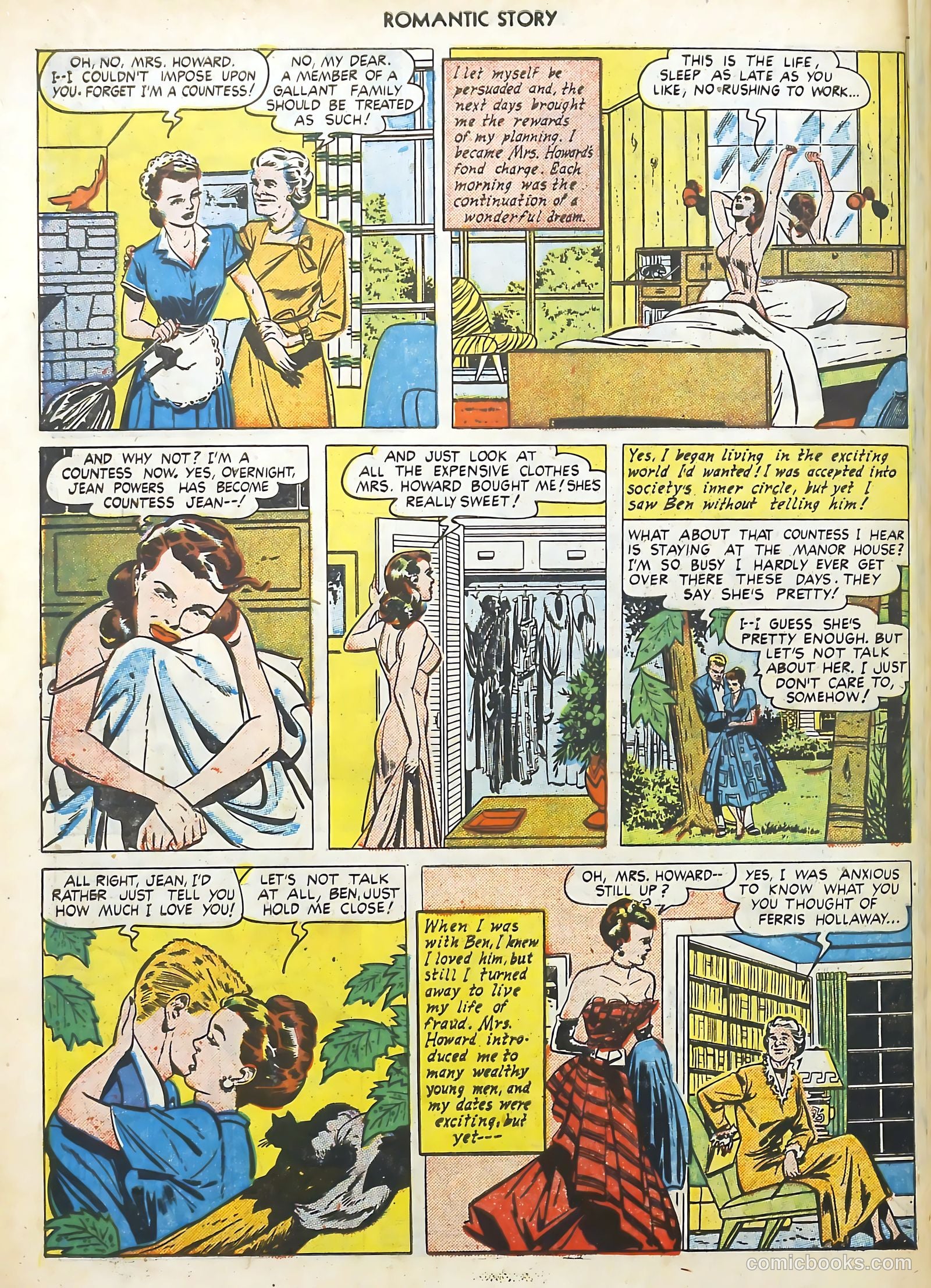 Romantic Story #7 (1950) — page 30 of 36