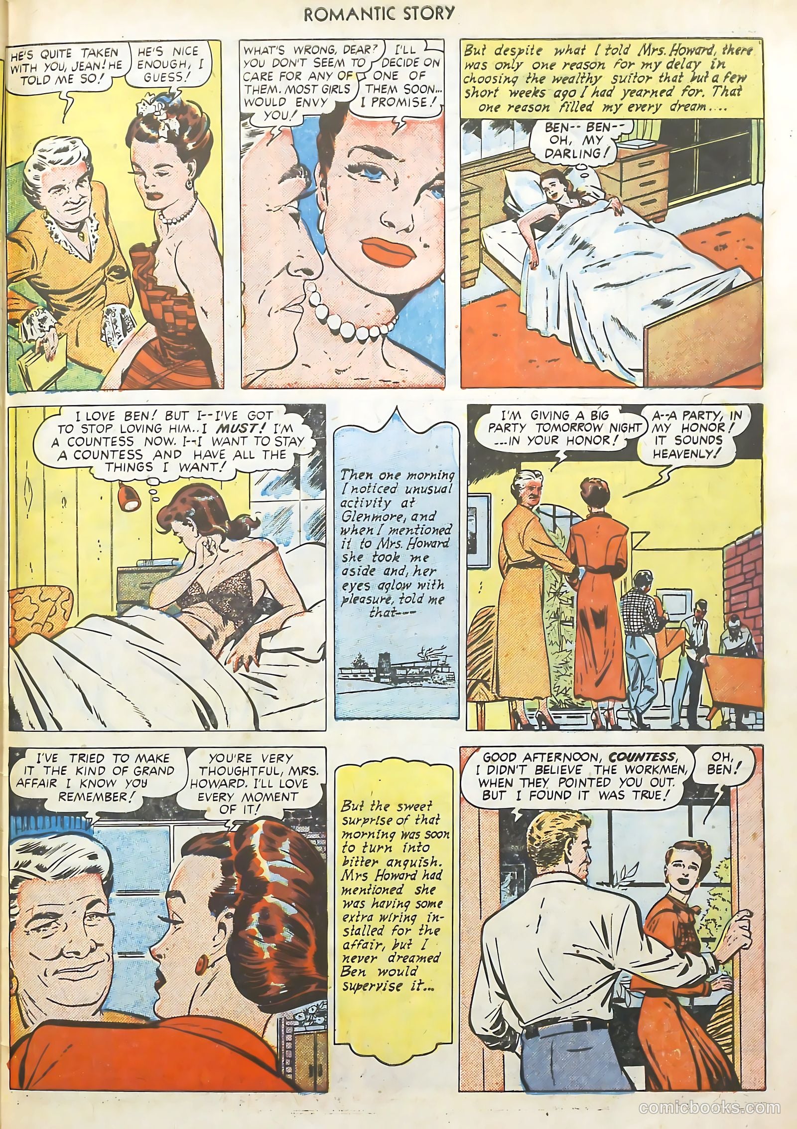 Romantic Story #7 (1950) — page 31 of 36