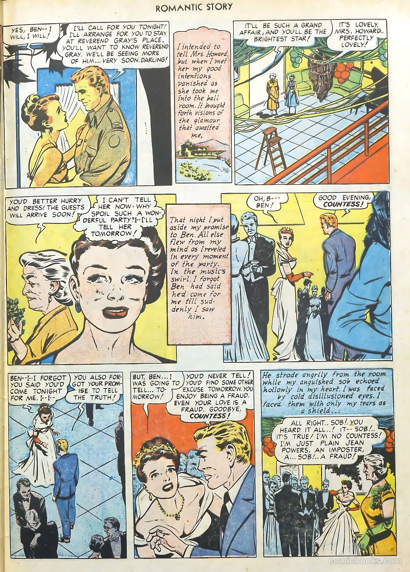 Romantic Story #7 (1950) — page 33 of 36