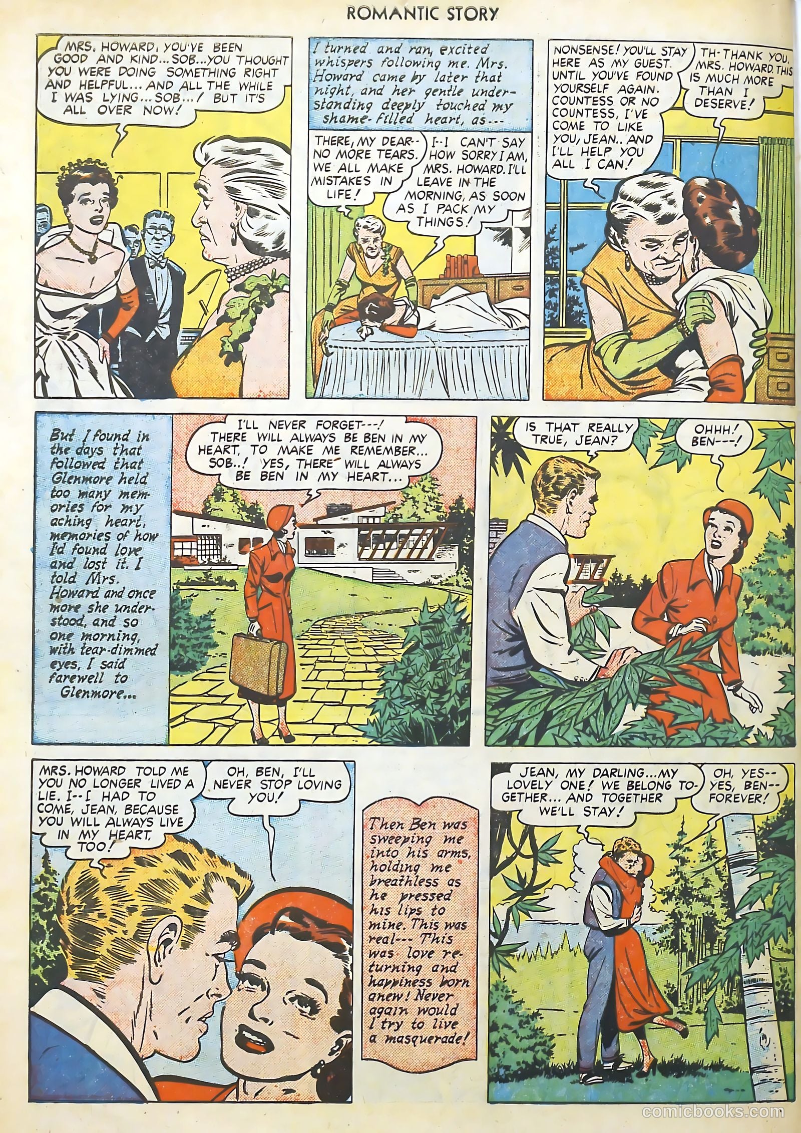 Romantic Story #7 (1950) — page 34 of 36
