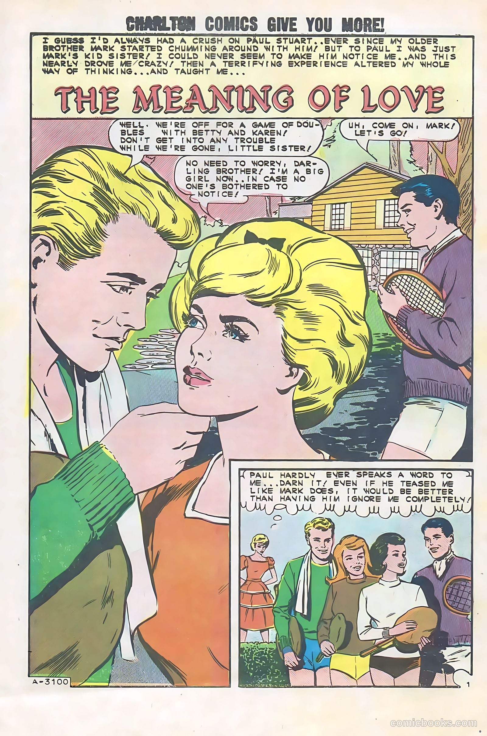 Romantic Story #73 (1964) — page 3 of 36