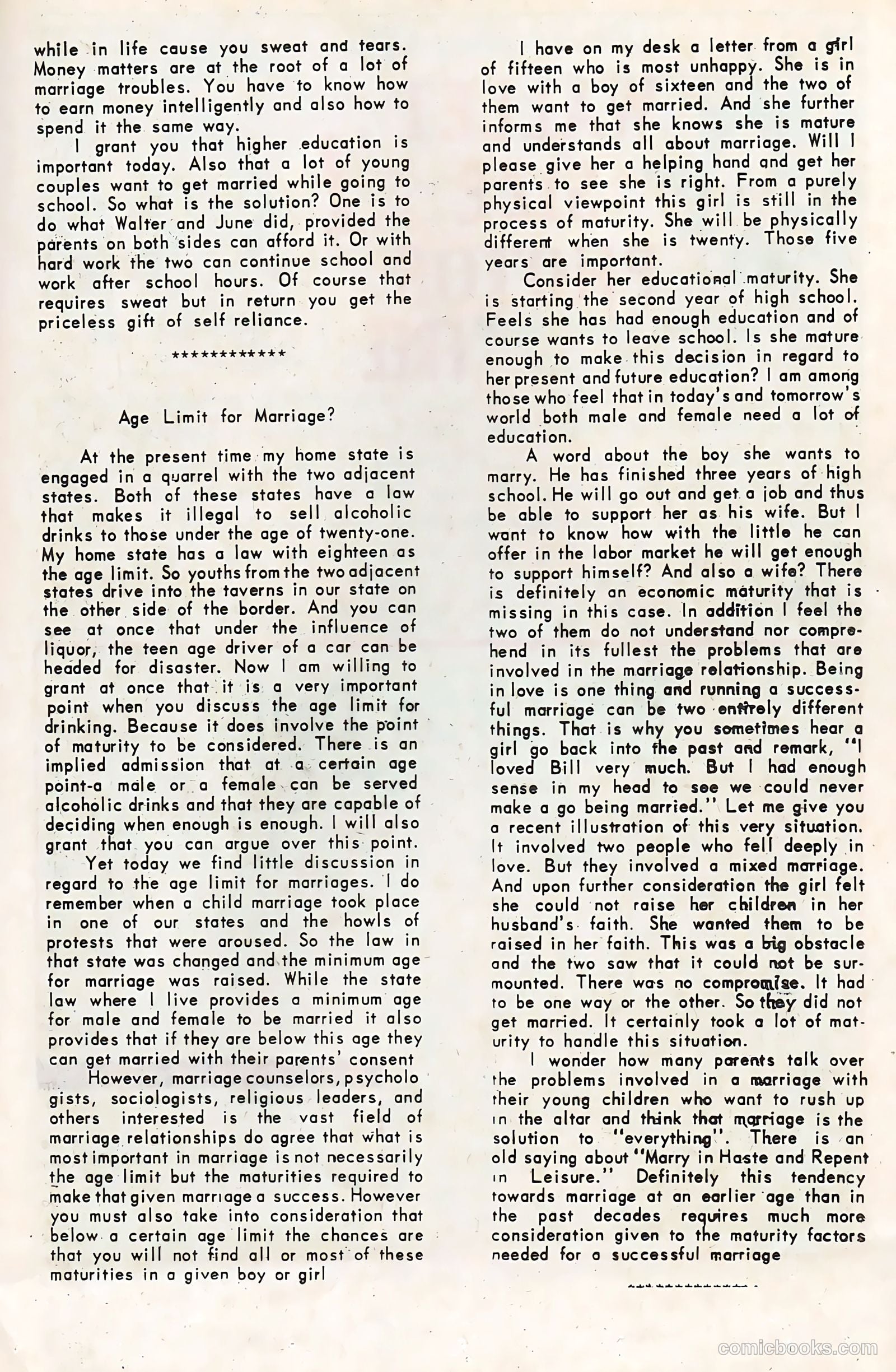 Romantic Story #73 (1964) — page 21 of 36