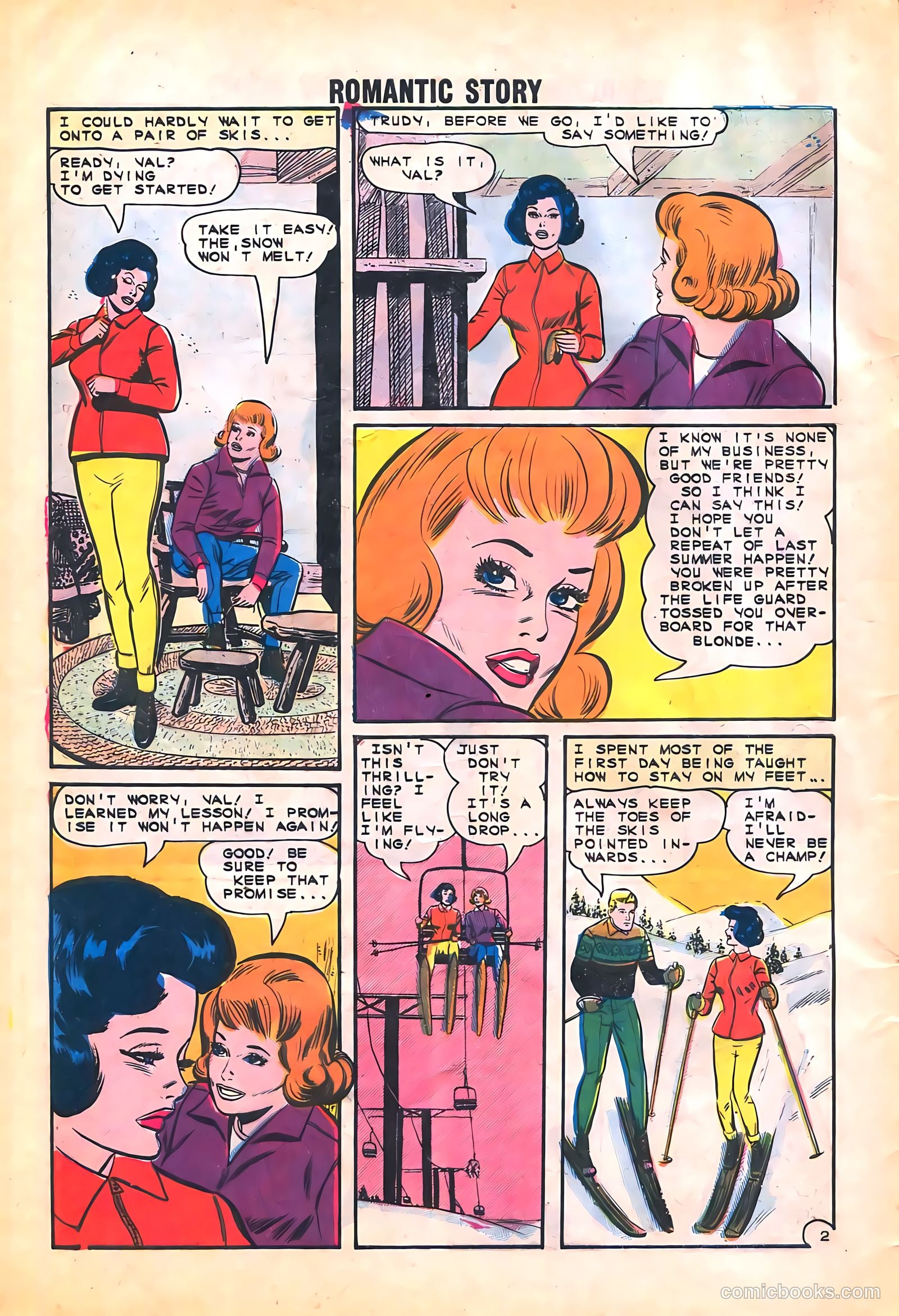 Romantic Story #74 (1964) — page 4 of 36