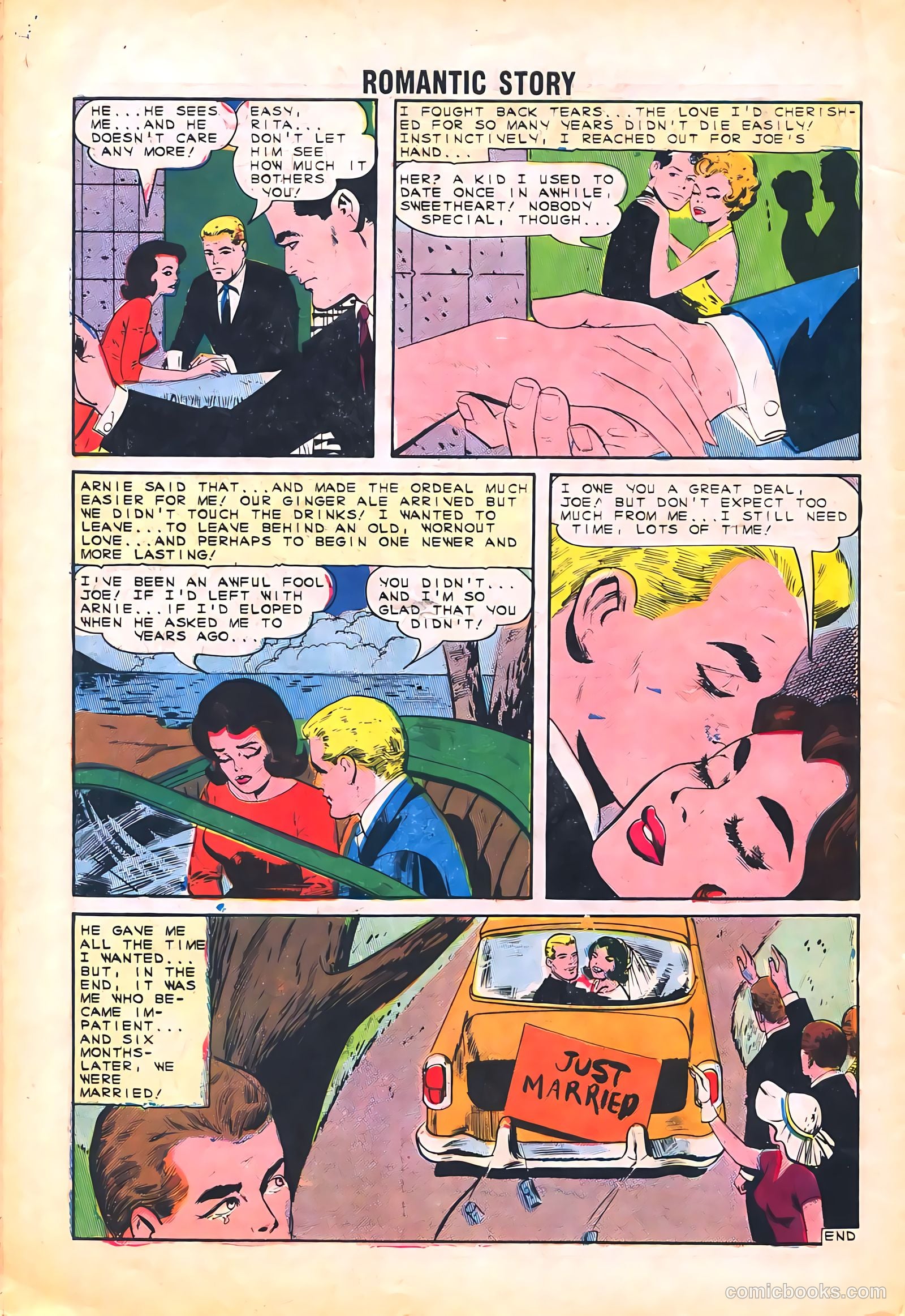 Romantic Story #74 (1964) — page 32 of 36