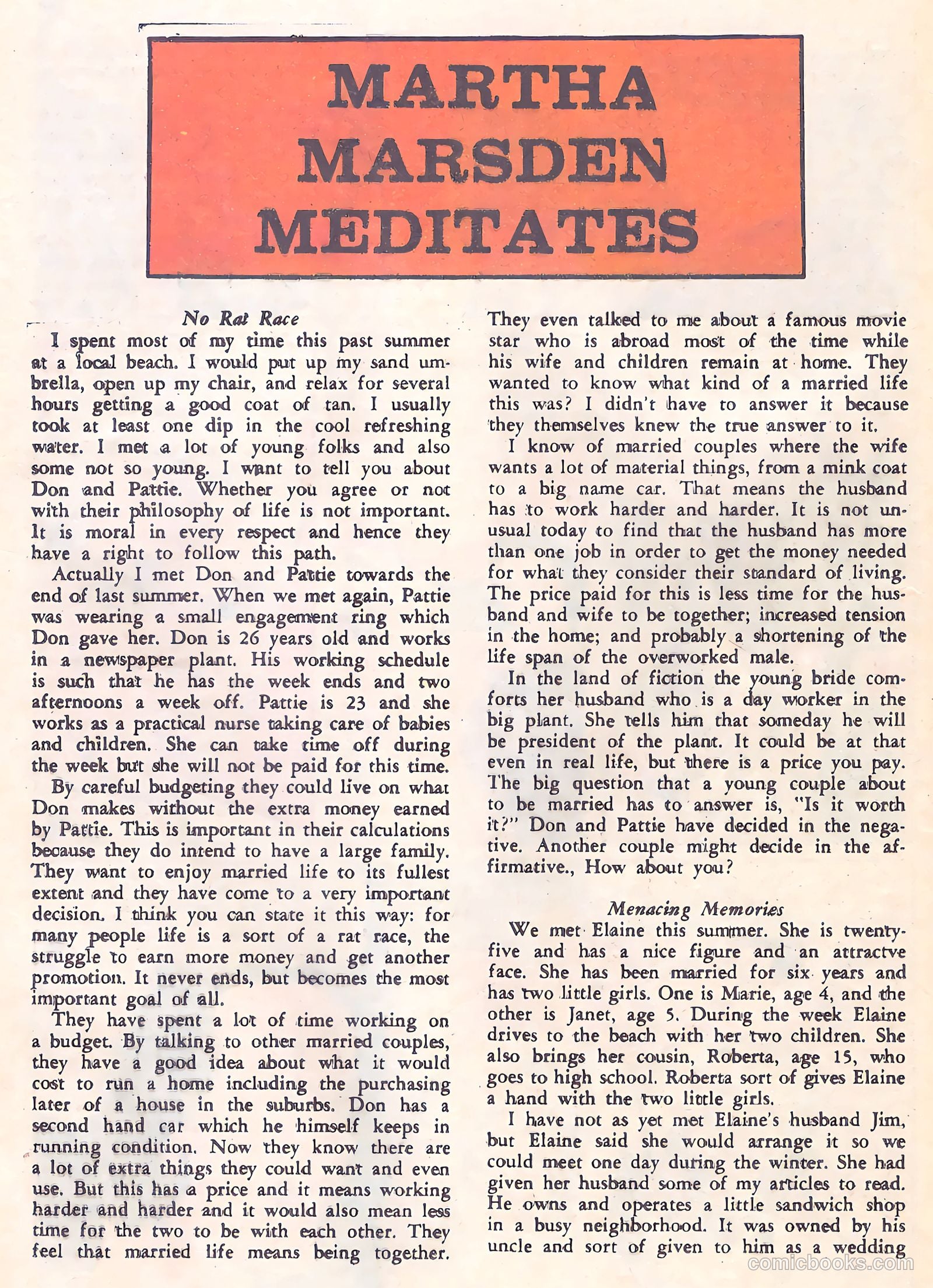 Romantic Story #75 (1965) — page 23 of 33