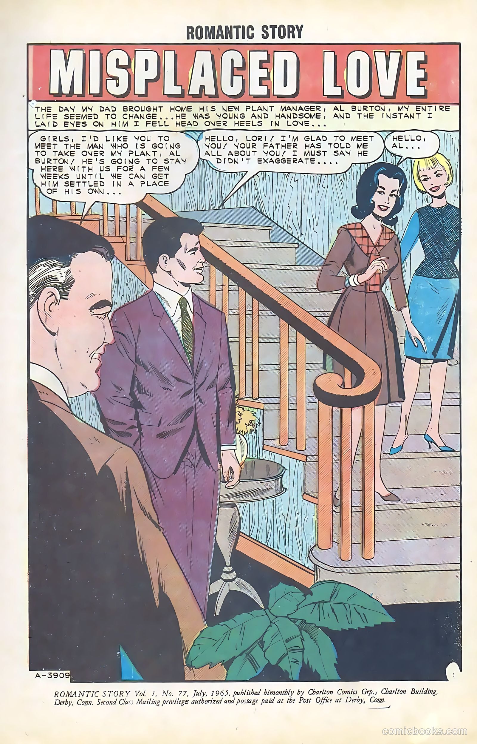 Romantic Story #77 (1965) — page 3 of 36