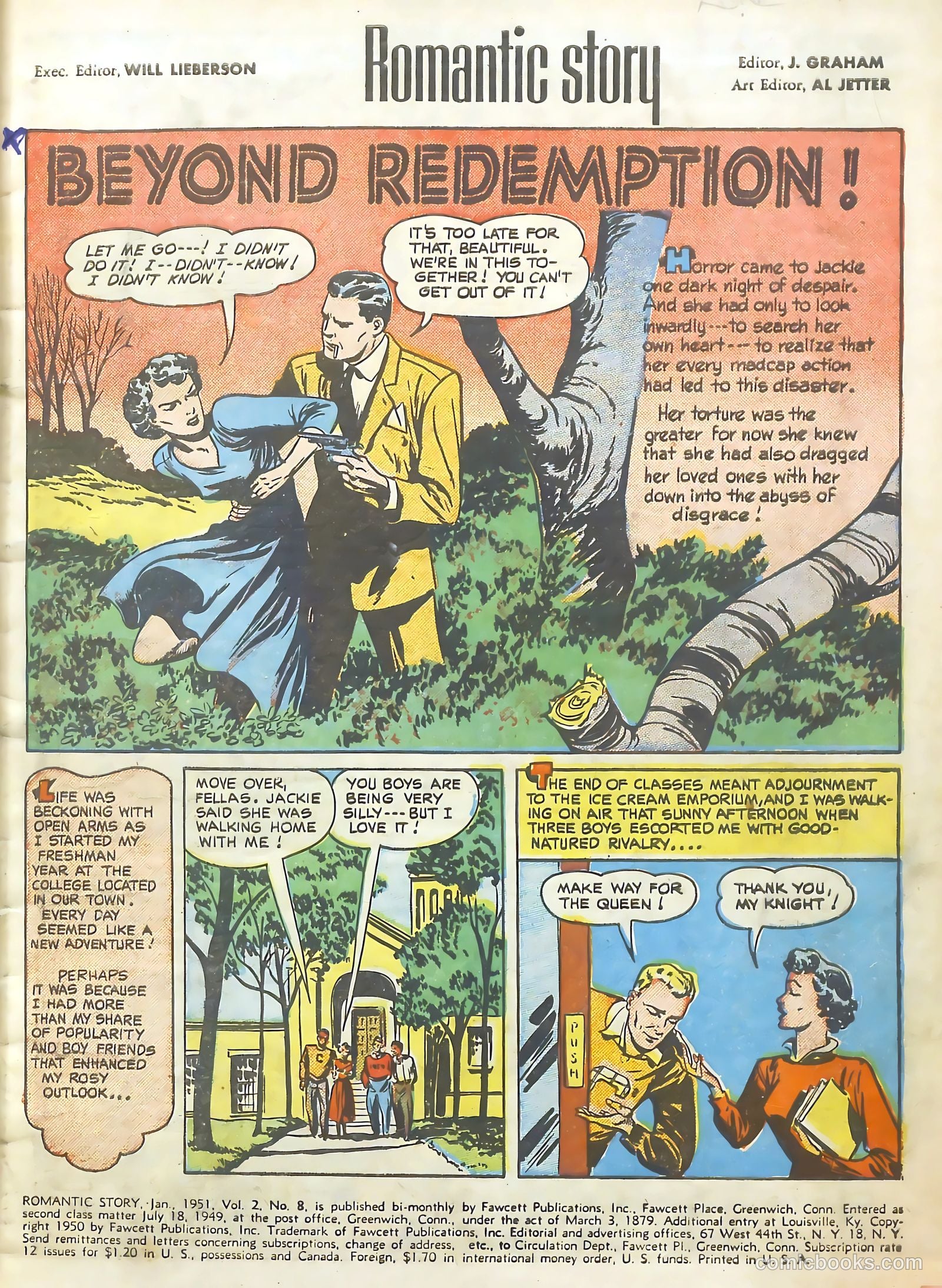 Romantic Story #8 (1950) — page 4 of 37