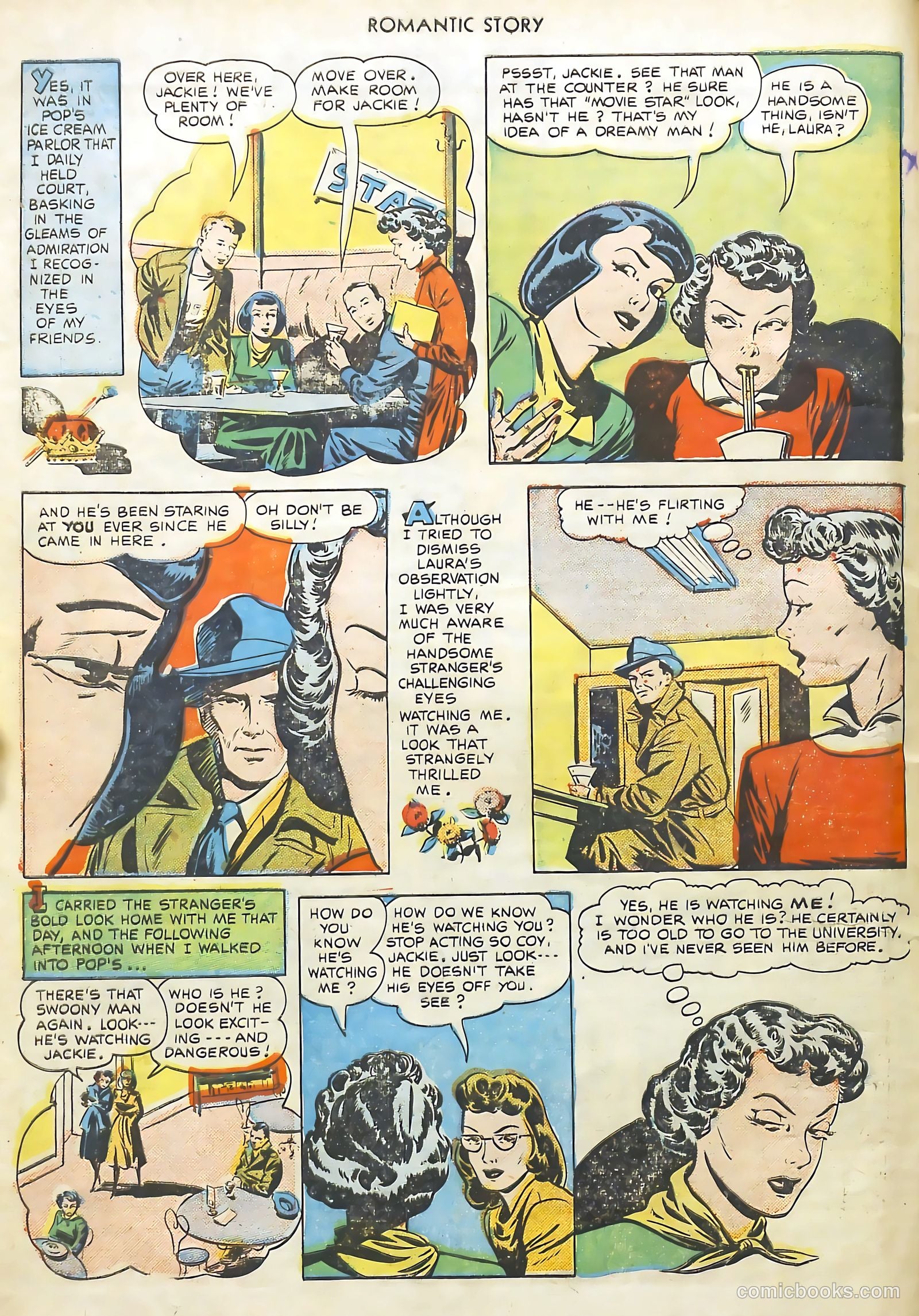 Romantic Story #8 (1950) — page 5 of 37