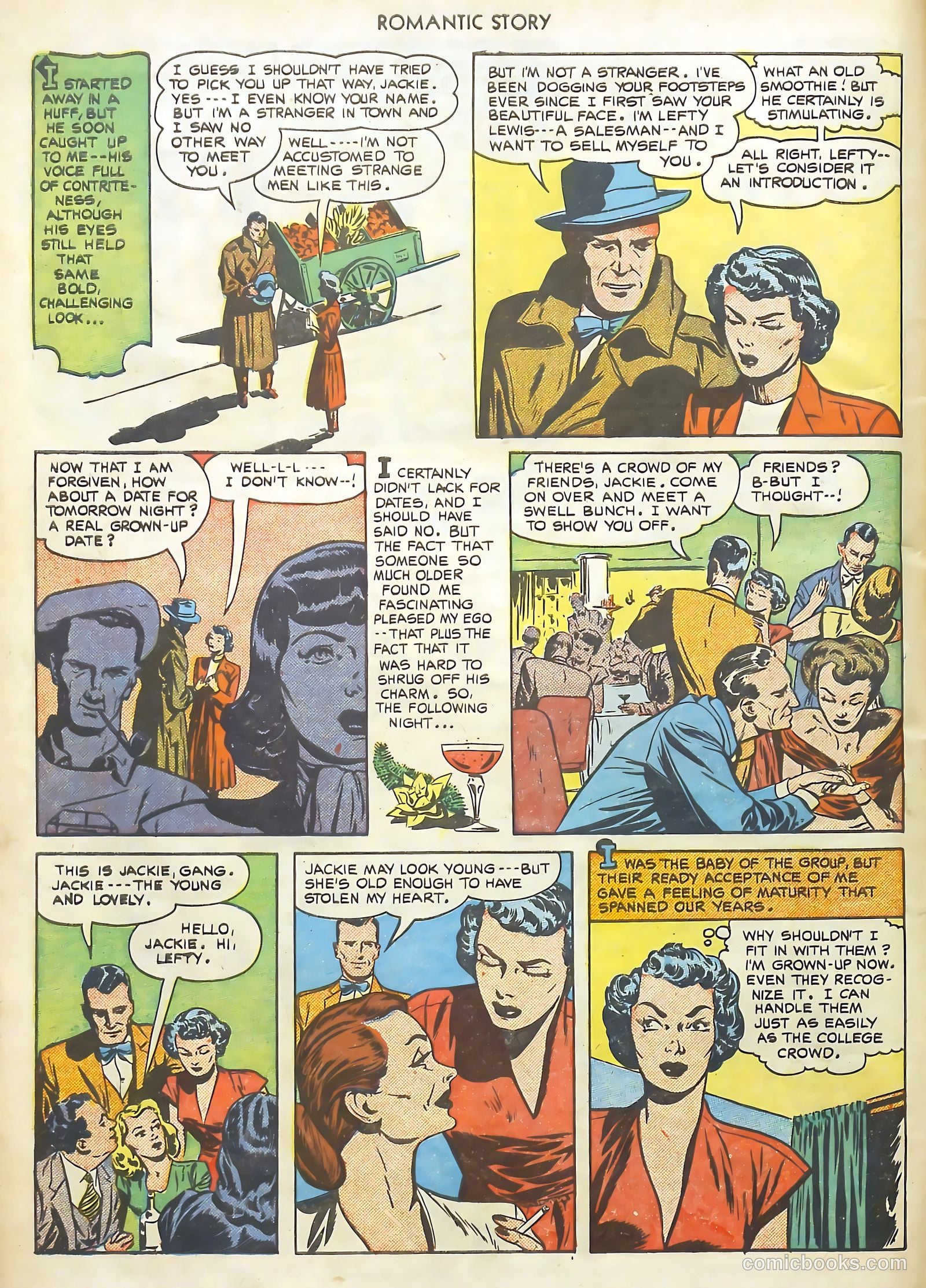 Romantic Story #8 (1950) — page 7 of 37