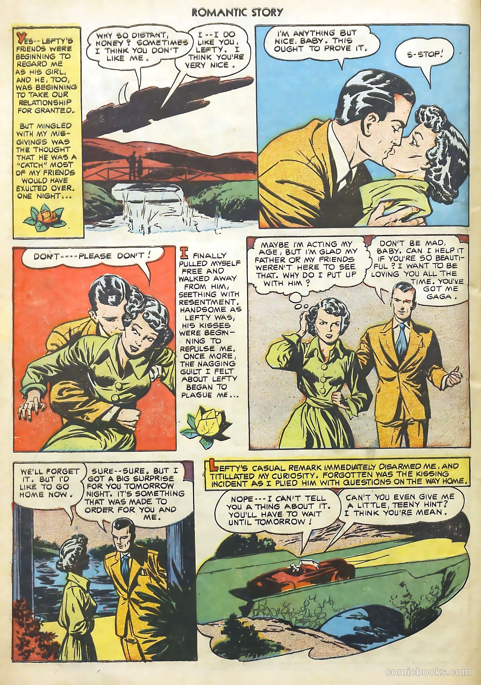 Romantic Story #8 (1950) — page 9 of 37