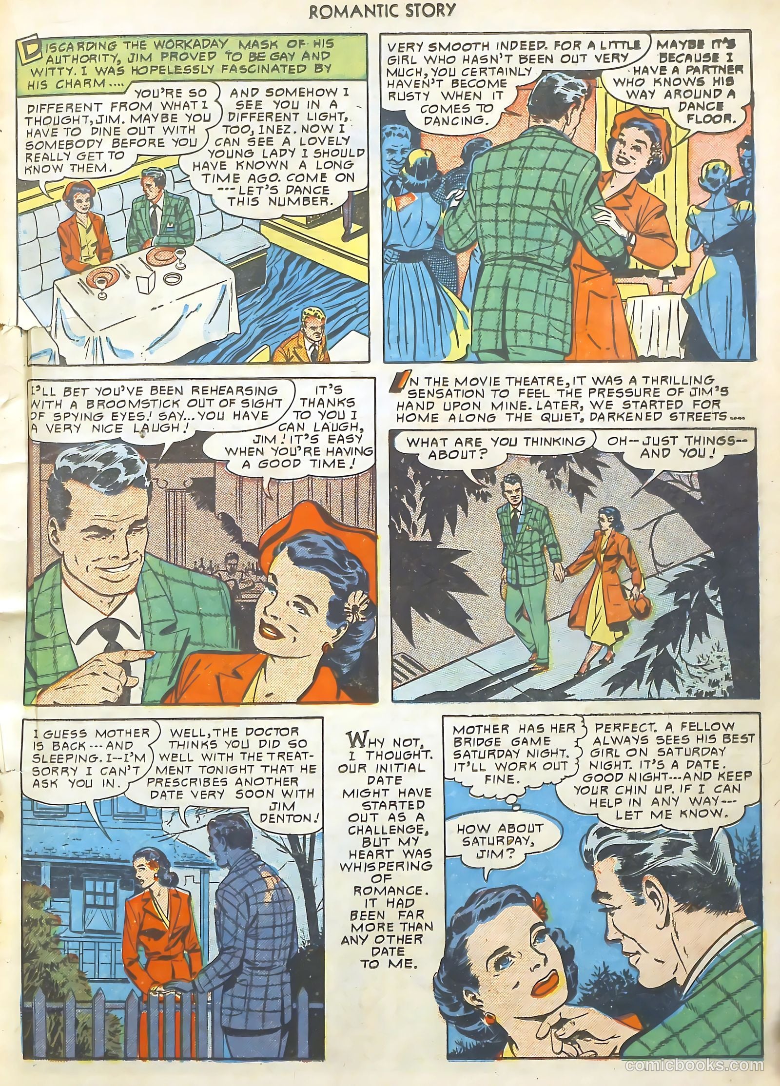 Romantic Story #8 (1950) — page 20 of 37